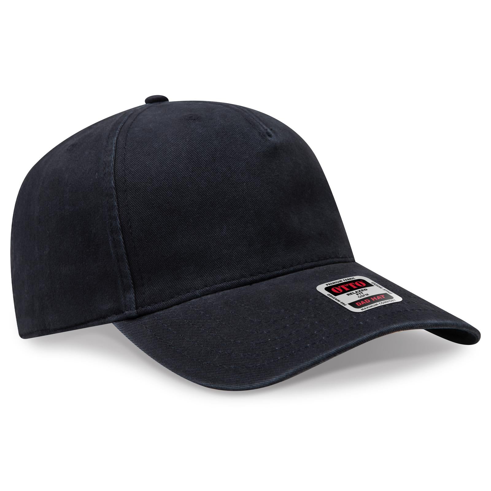 Custom Embroidered or DTF Printed - OTTO CAP® 5 Panel Low Profile Dad Hat