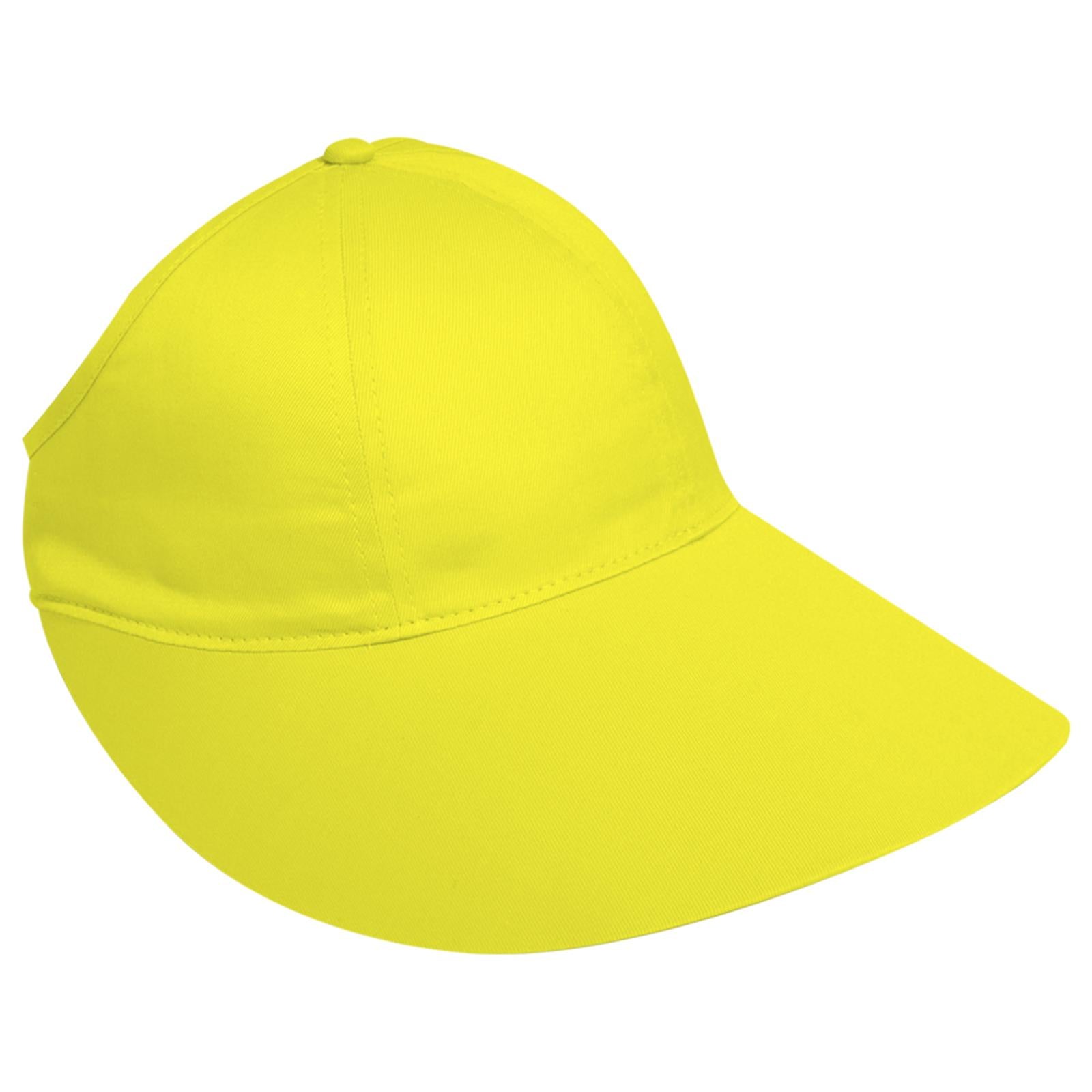 Custom Embroidered or DTF Printed - OTTO CAP® 4 Panel Ponytail Extra Large Visor Cap