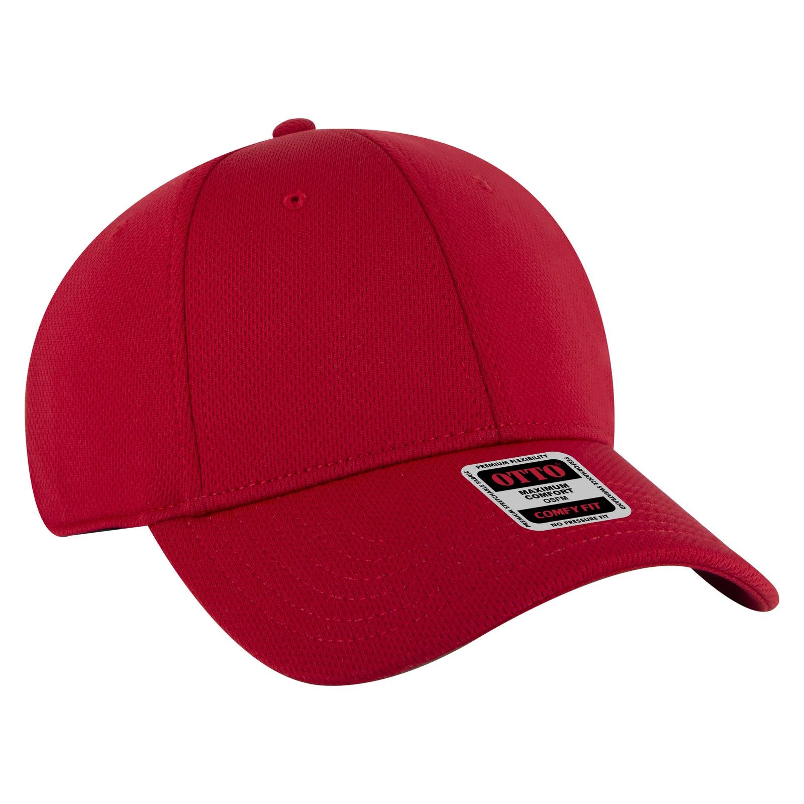 Custom Embroidered or DTF Printed - OTTO CAP® OTTO COMFY FIT® 6 Panel Low Profile Baseball Cap