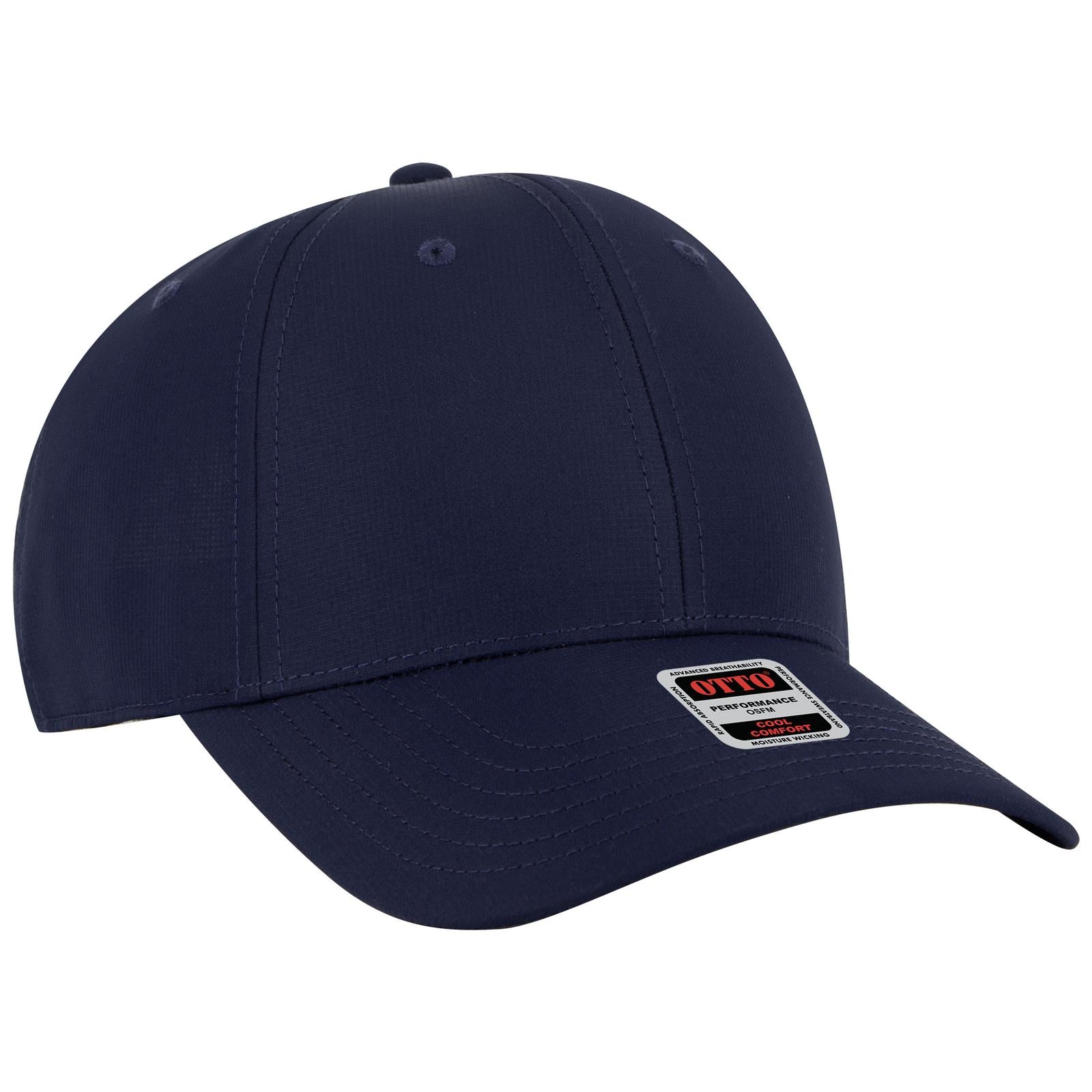 Custom Embroidered or DTF Printed - OTTO CAP® 6 Panel Low Profile Baseball Cap