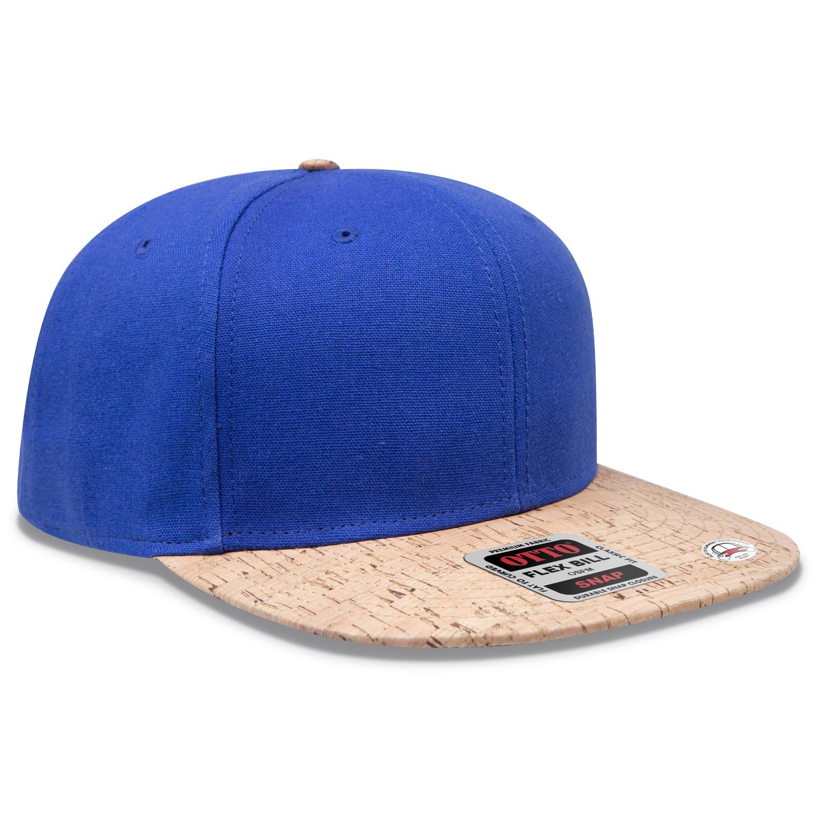 Custom Embroidered or DTF Printed - OTTO CAP® OTTO SNAP 6 Panel Pro Style Snapback Hat