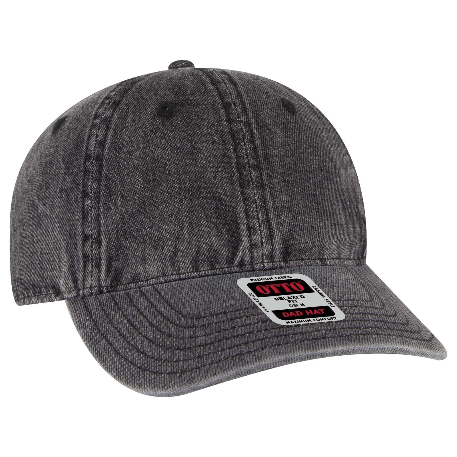 Custom Embroidered or DTF Printed - OTTO CAP® 6 Panel Low Profile Dad Hat