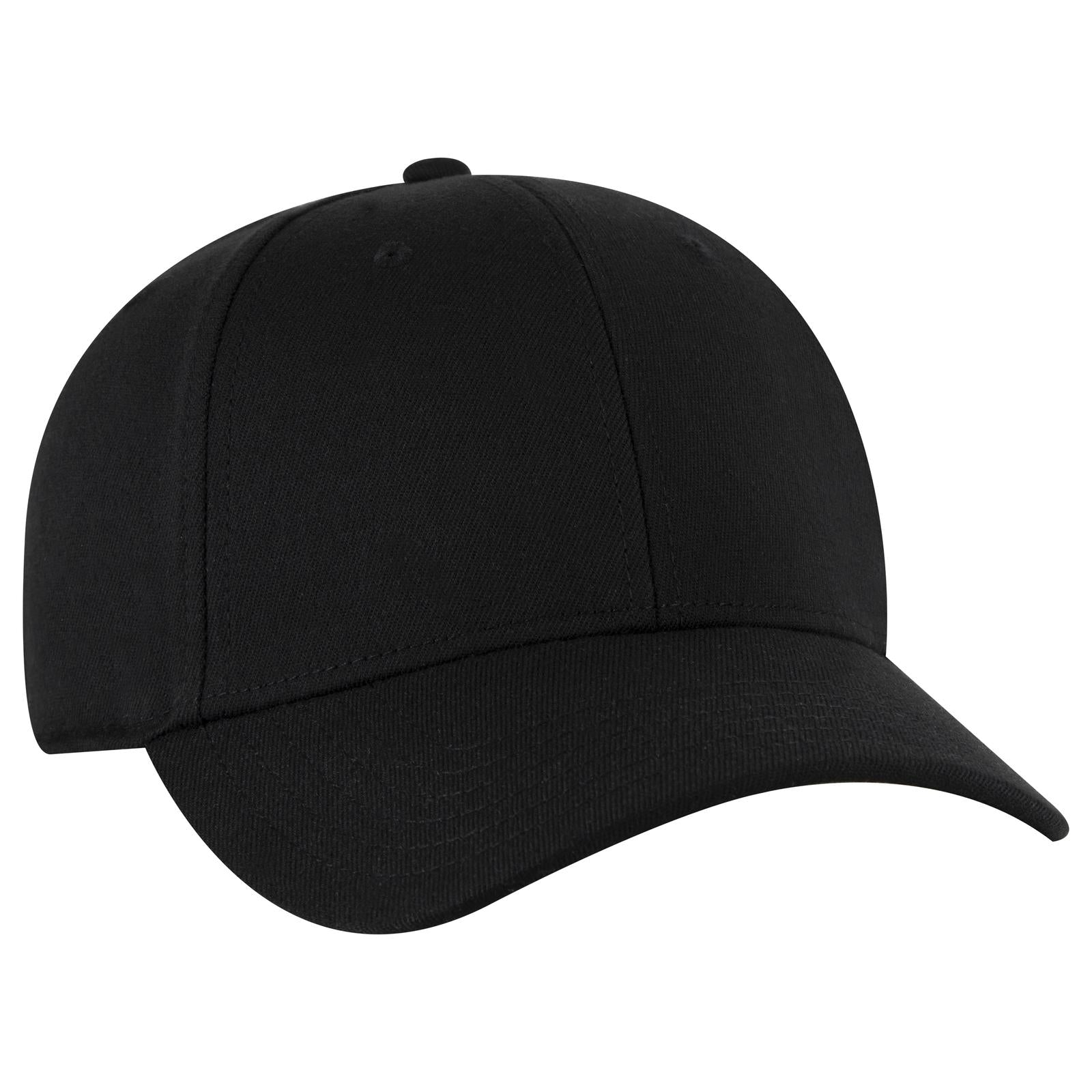 Custom Embroidered or DTF Printed - OTTO CAP® OTTO FLEX® Fitted 6 Panel Low Profile Baseball Cap