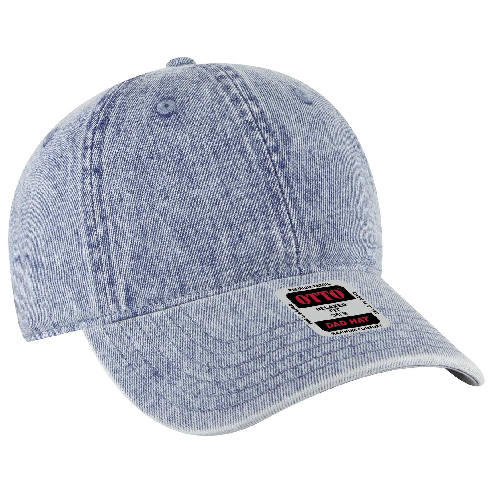 Custom Embroidered or DTF Printed - OTTO CAP® 6 Panel Low Profile Dad Hat