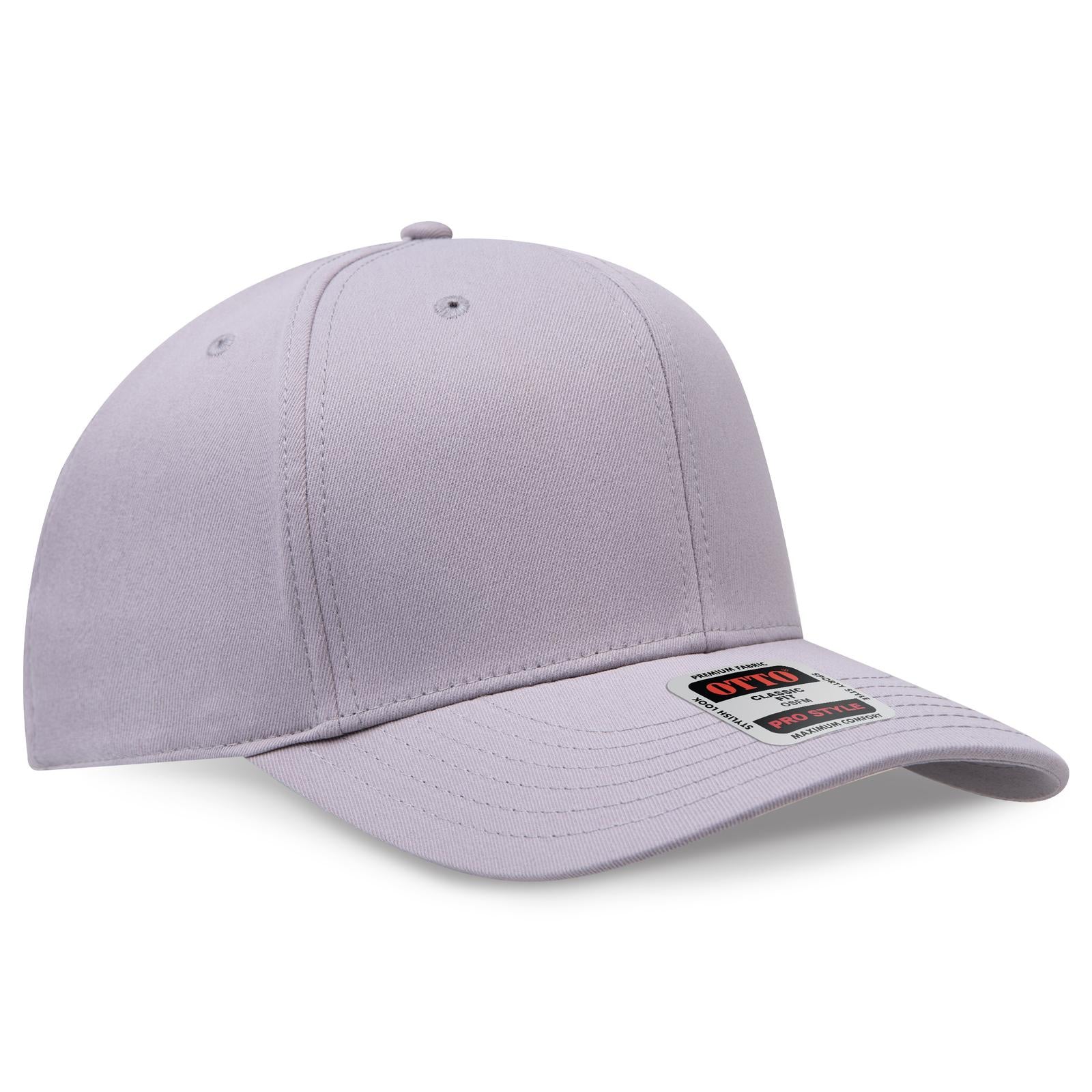 Custom Embroidered or DTF Printed - OTTO CAP® 6 Panel Pro Style Baseball Cap