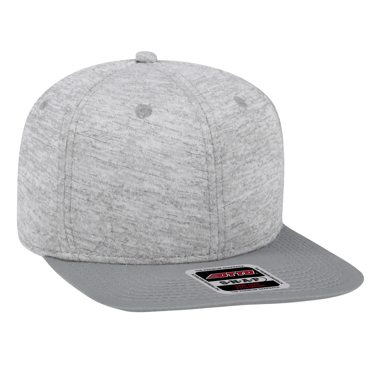 Custom Embroidered or DTF Printed - OTTO CAP® OTTO SNAP 6 Panel Mid Profile Snapback Hat