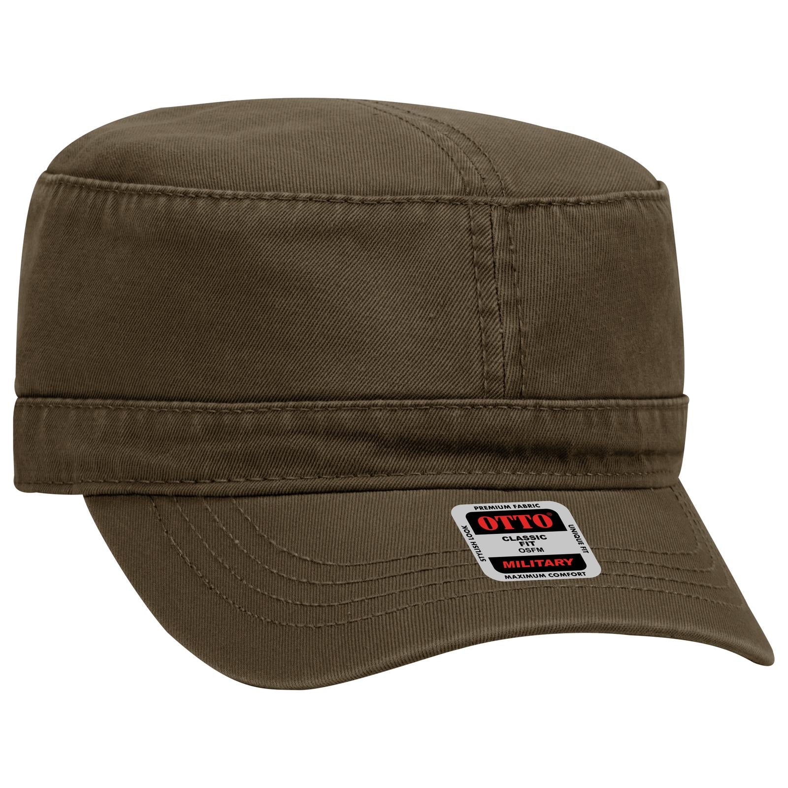 Custom Embroidered or DTF Printed - OTTO CAP® Military Hat