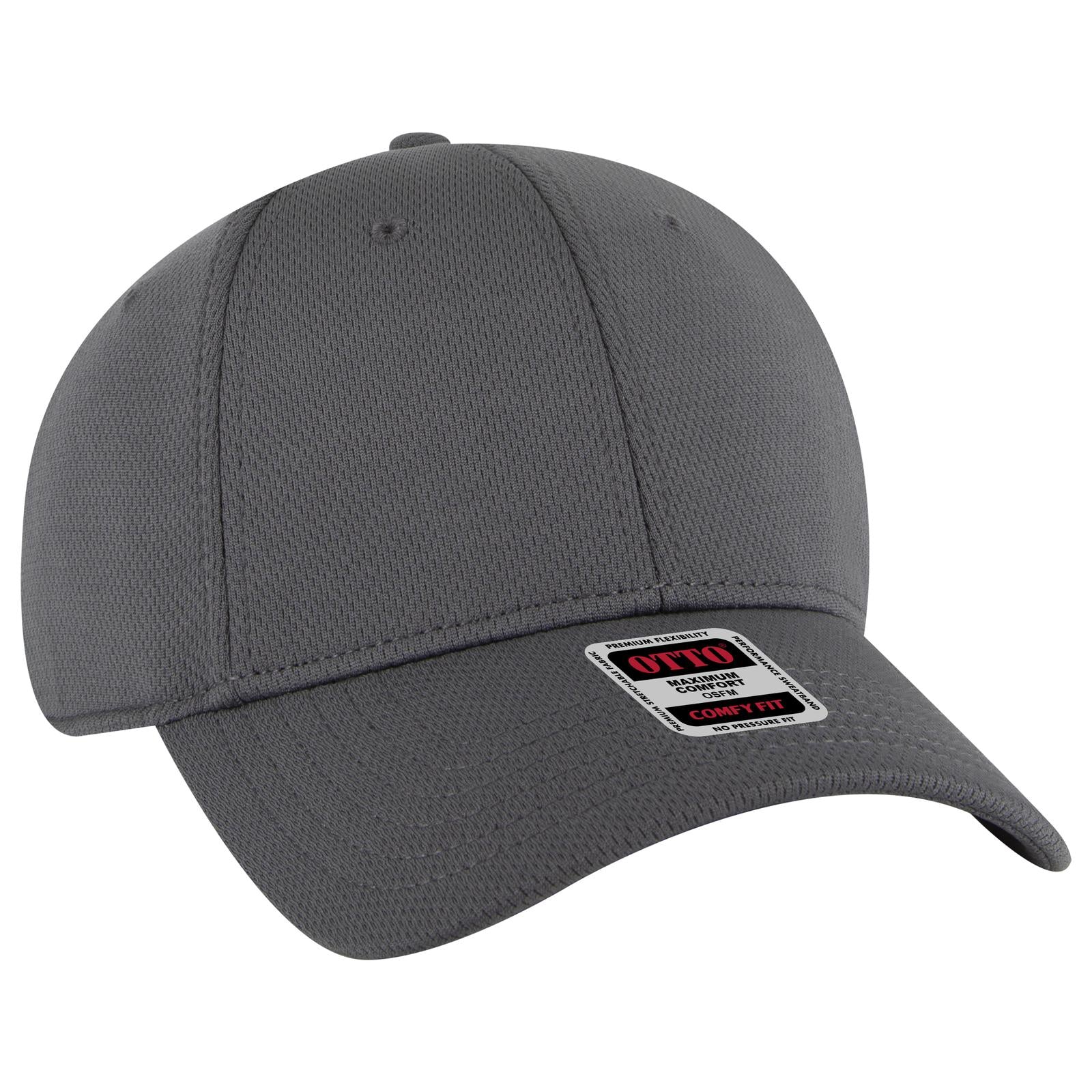 Custom Embroidered or DTF Printed - OTTO CAP® OTTO COMFY FIT® 6 Panel Low Profile Baseball Cap