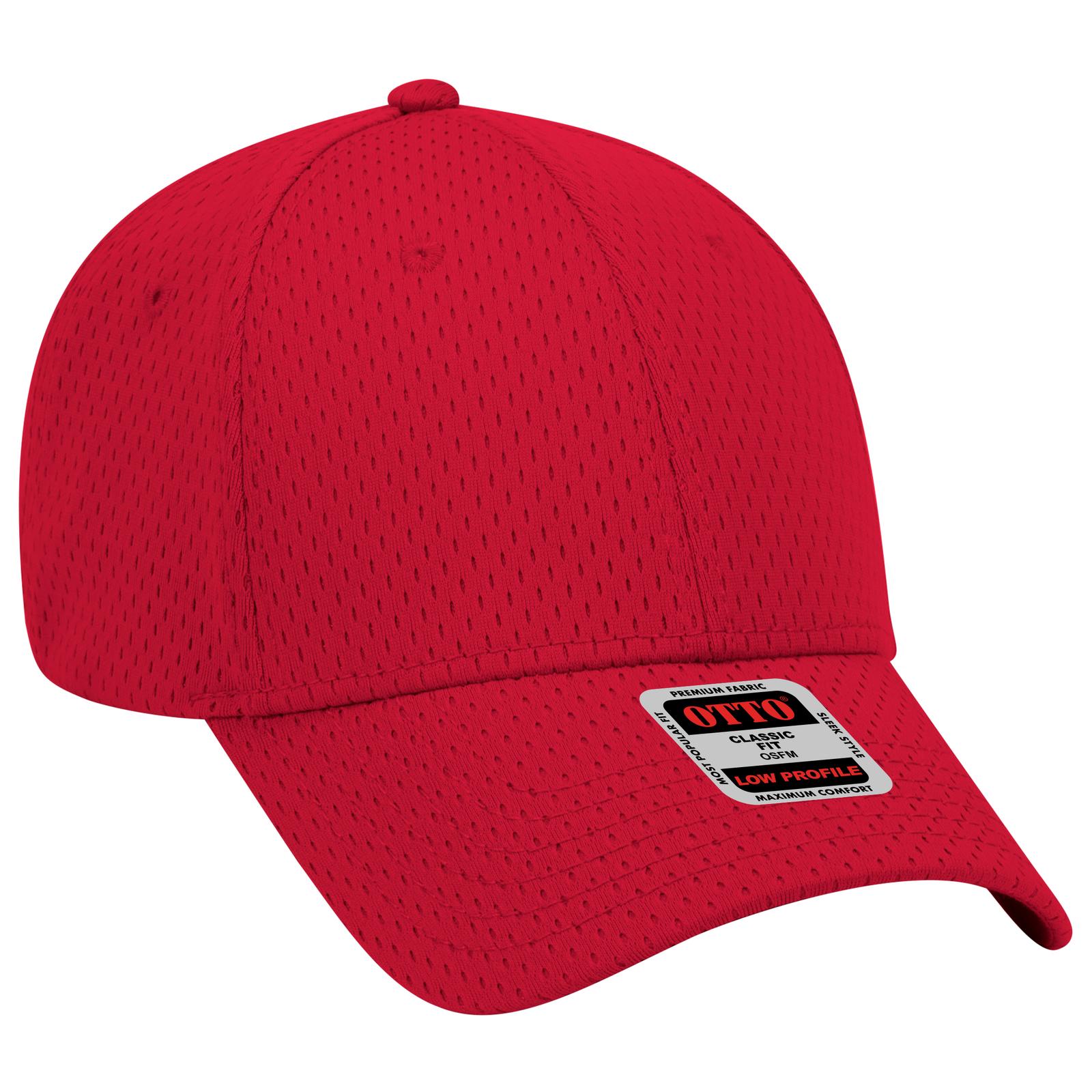 Custom Embroidered or DTF Printed - OTTO CAP® 6 Panel Low Profile Baseball Cap