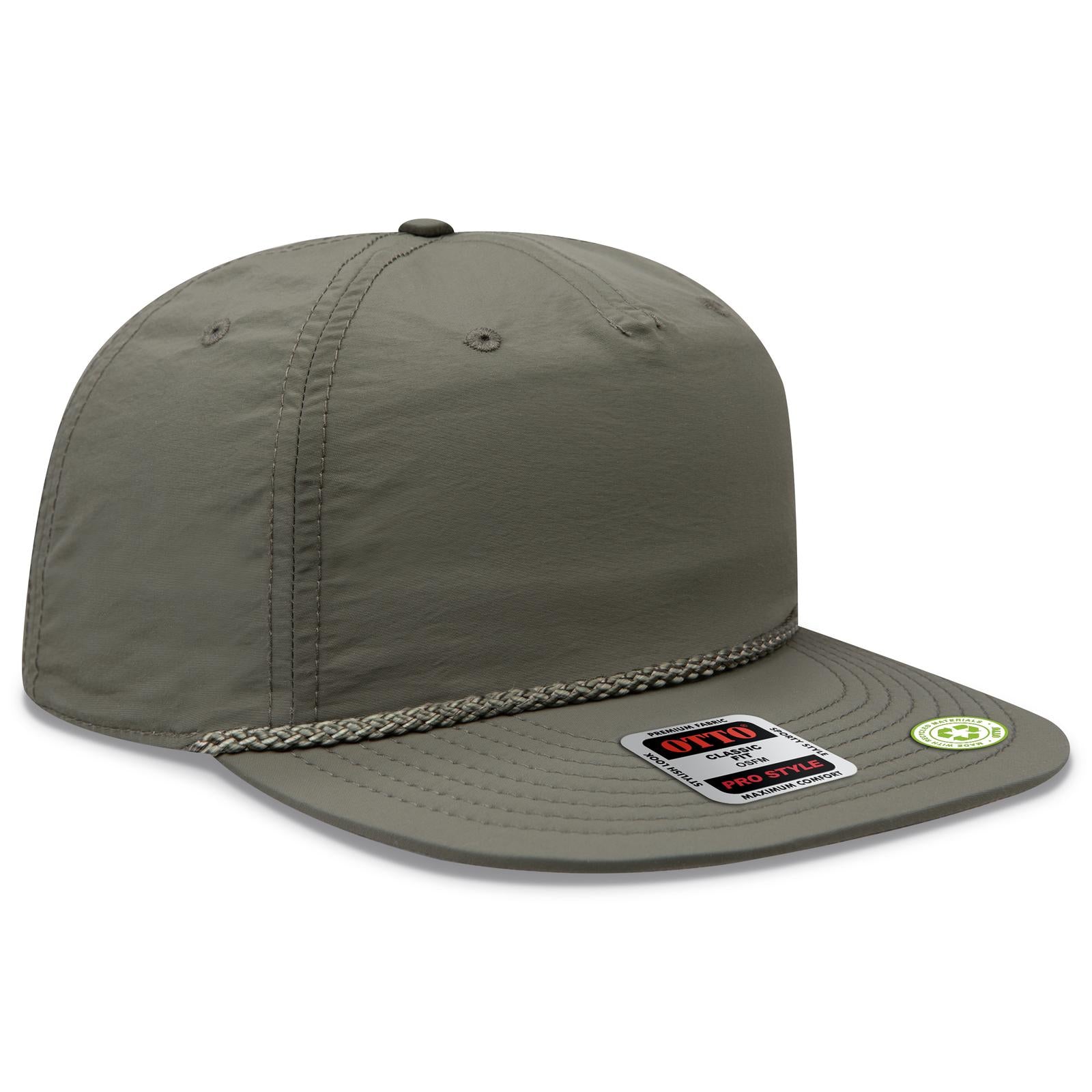 Custom Embroidered or DTF Printed - OTTO CAP® OTTO SNAP 5 Panel Pro Style Baseball Cap