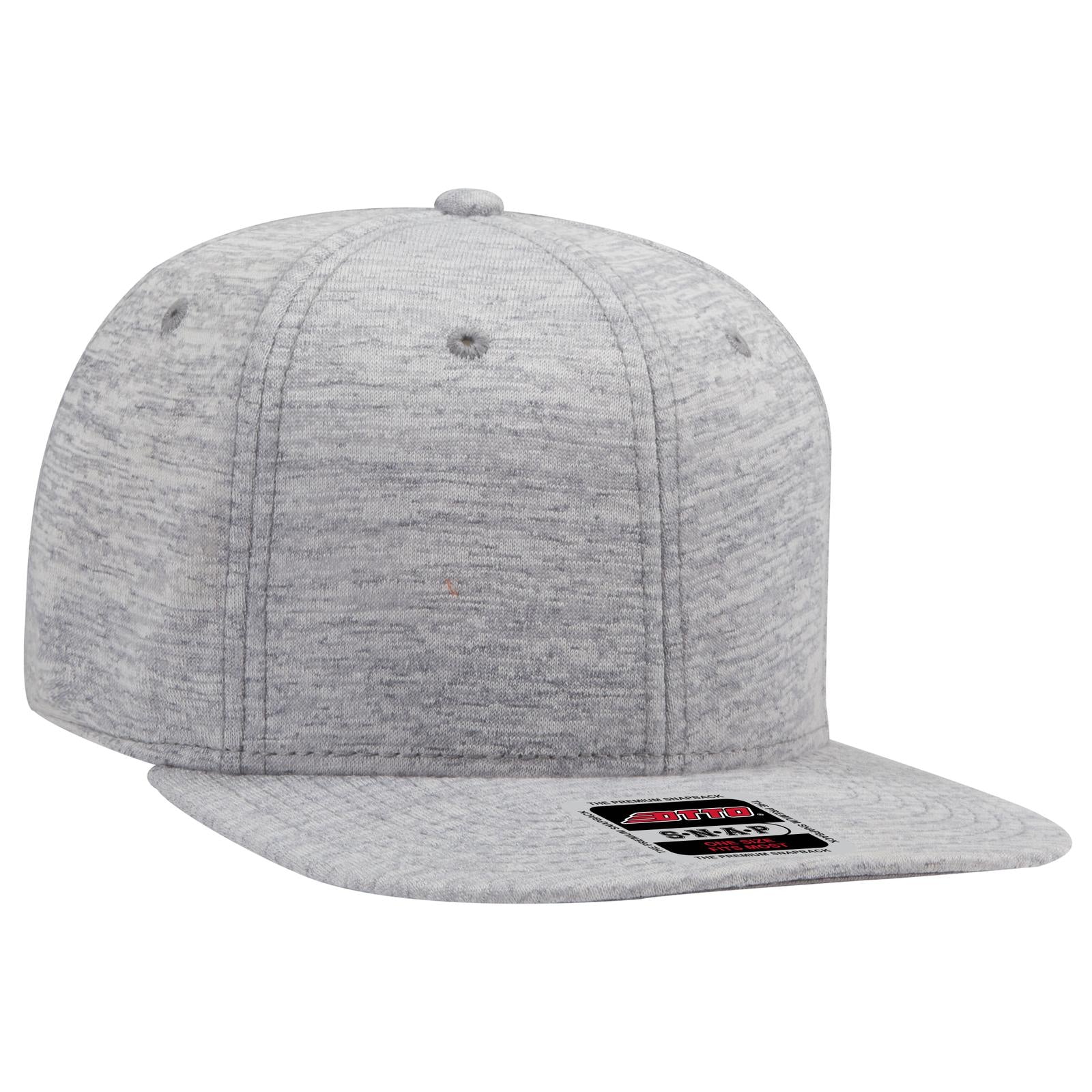 Custom Embroidered or DTF Printed - OTTO CAP® OTTO SNAP 6 Panel Mid Profile Snapback Hat