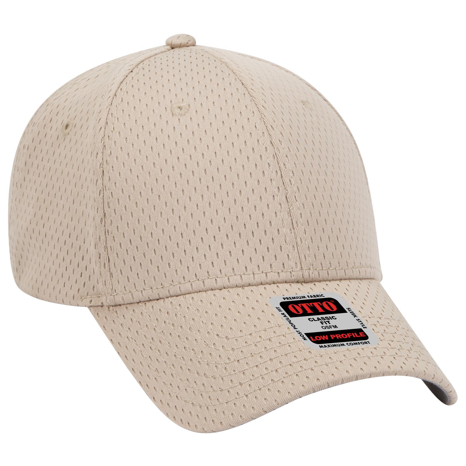 Custom Embroidered or DTF Printed - OTTO CAP® 6 Panel Low Profile Baseball Cap