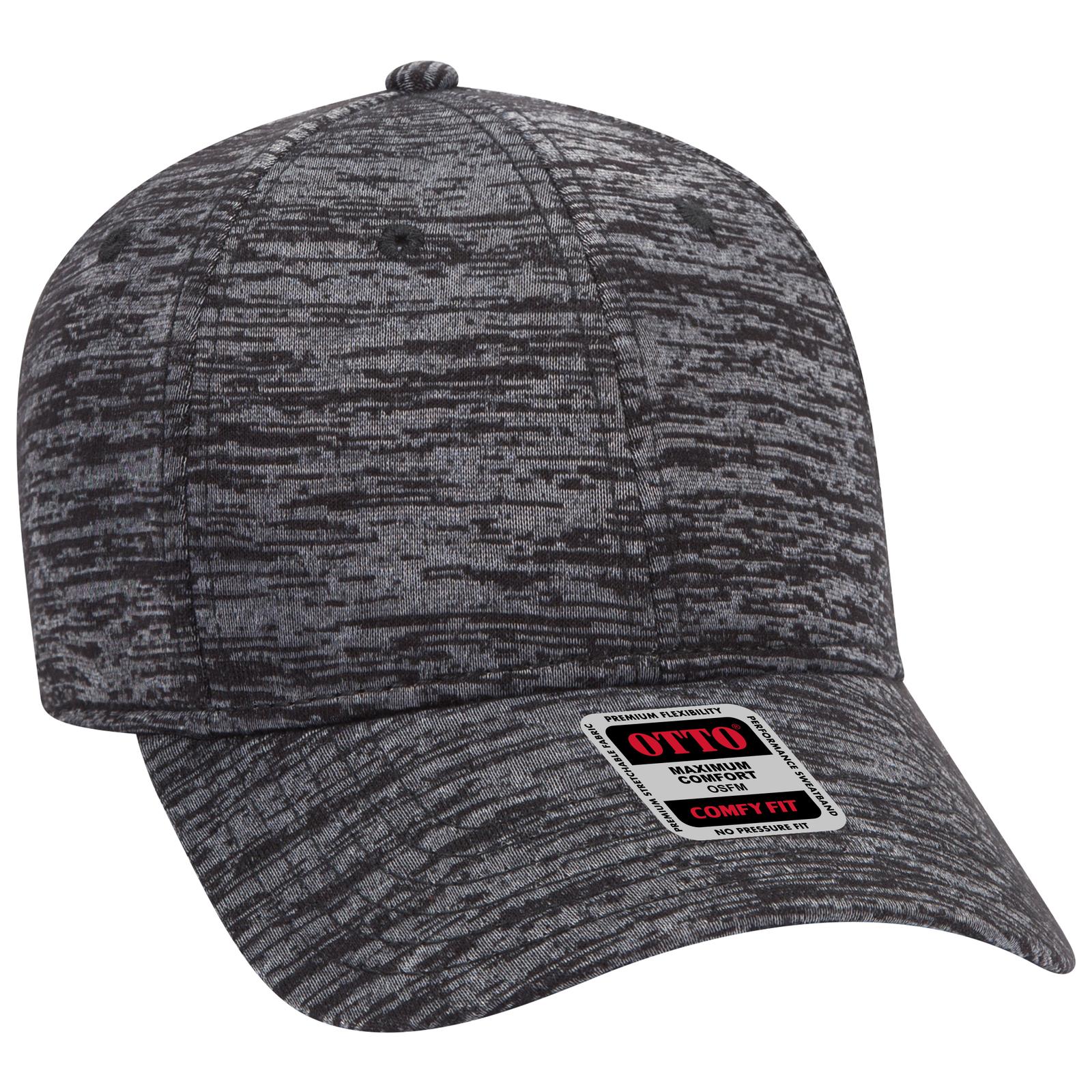 Custom Embroidered or DTF Printed - OTTO CAP® OTTO COMFY FIT® 6 Panel Low Profile Baseball Cap