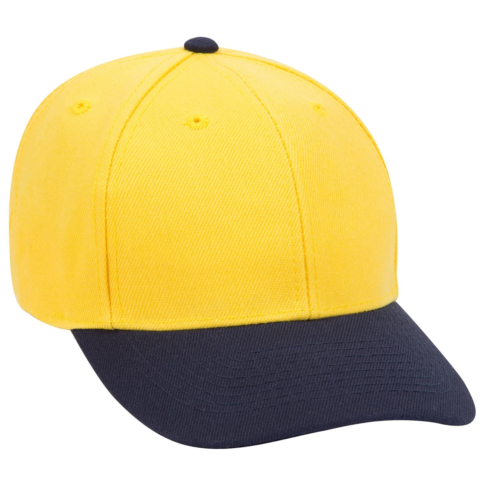 Custom Embroidered or DTF Printed - OTTO CAP® 6 Panel Low Profile Baseball Cap
