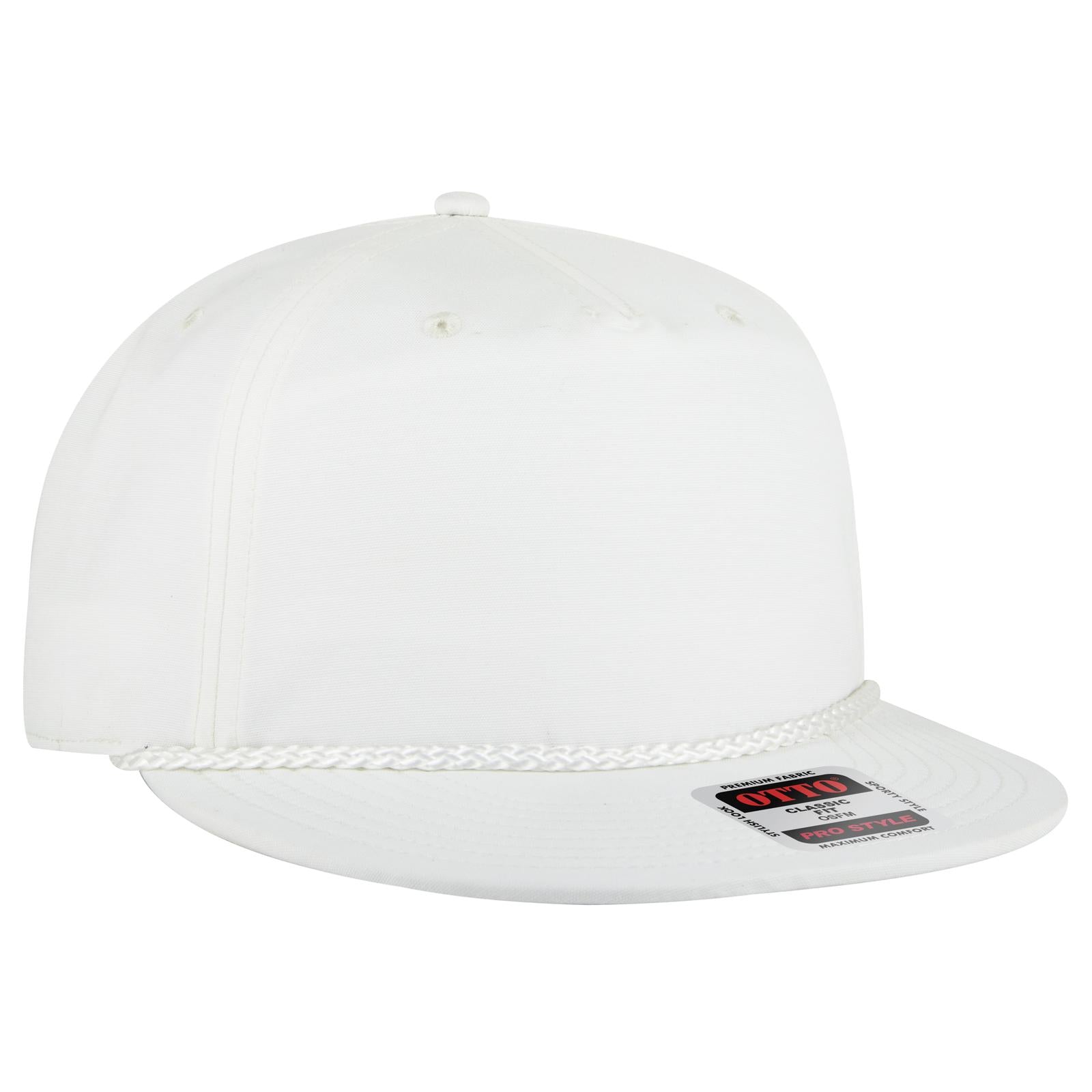 Custom Embroidered or DTF Printed - OTTO CAP® OTTO SNAP 5 Panel Pro Style Baseball Cap