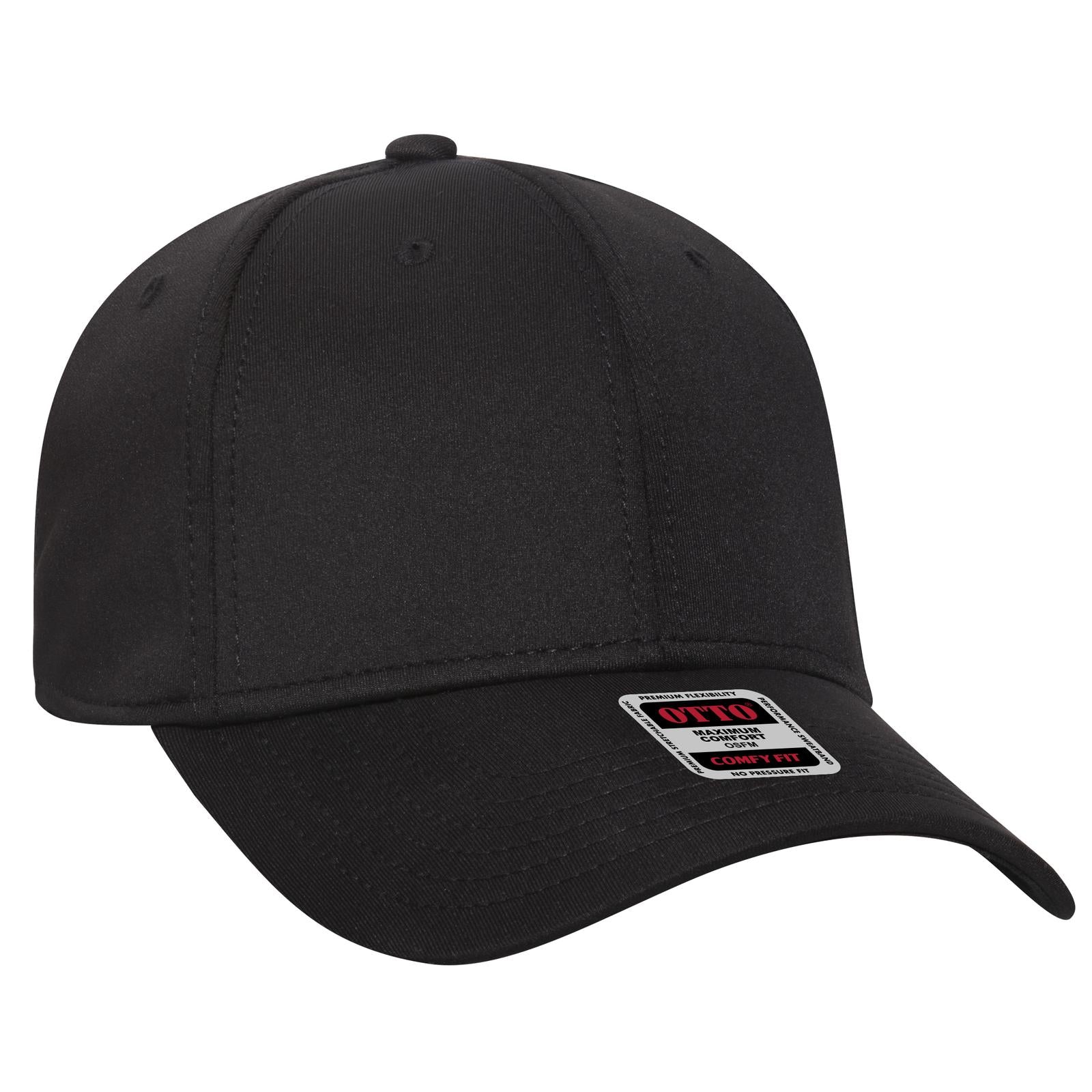 Custom Embroidered or DTF Printed - OTTO CAP® OTTO COMFY FIT® 6 Panel Low Profile Baseball Cap