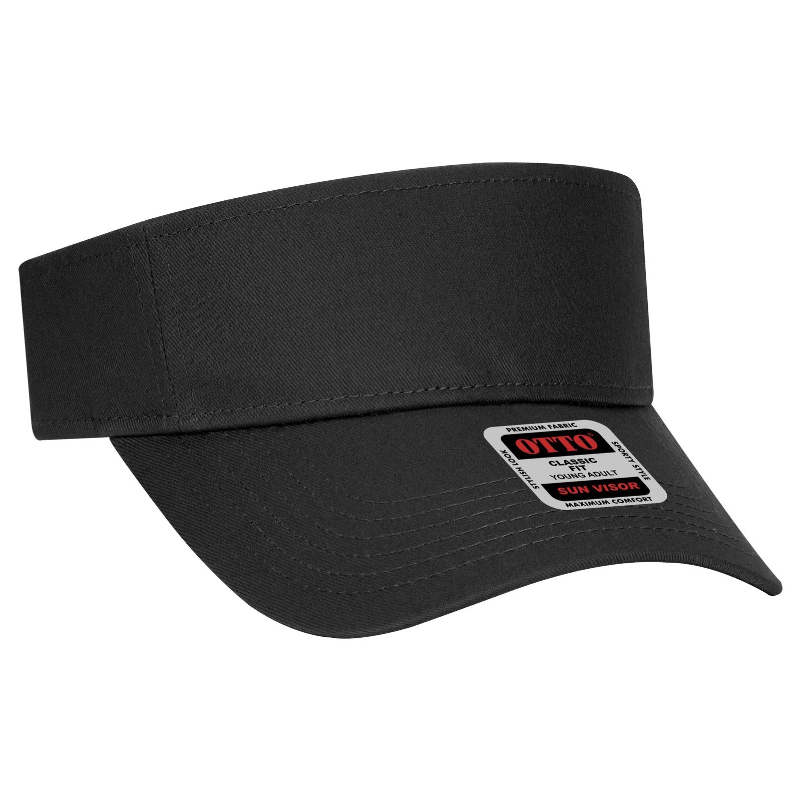 Custom Embroidered or DTF Printed - OTTO CAP® Sun Visor