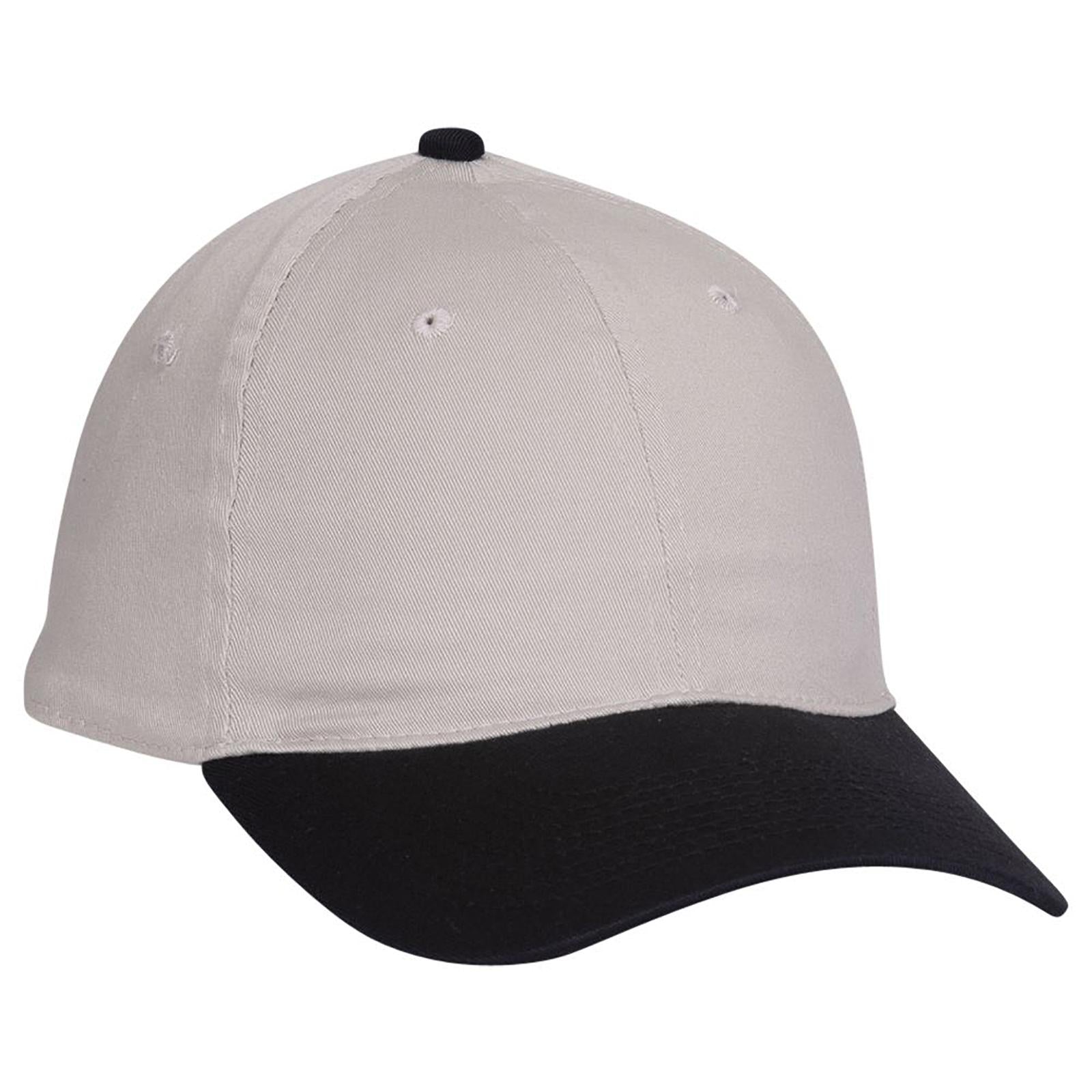 Custom Embroidered or DTF Printed - OTTO CAP® OTTO FLEX® Fitted 6 Panel Low Profile Dad Hat