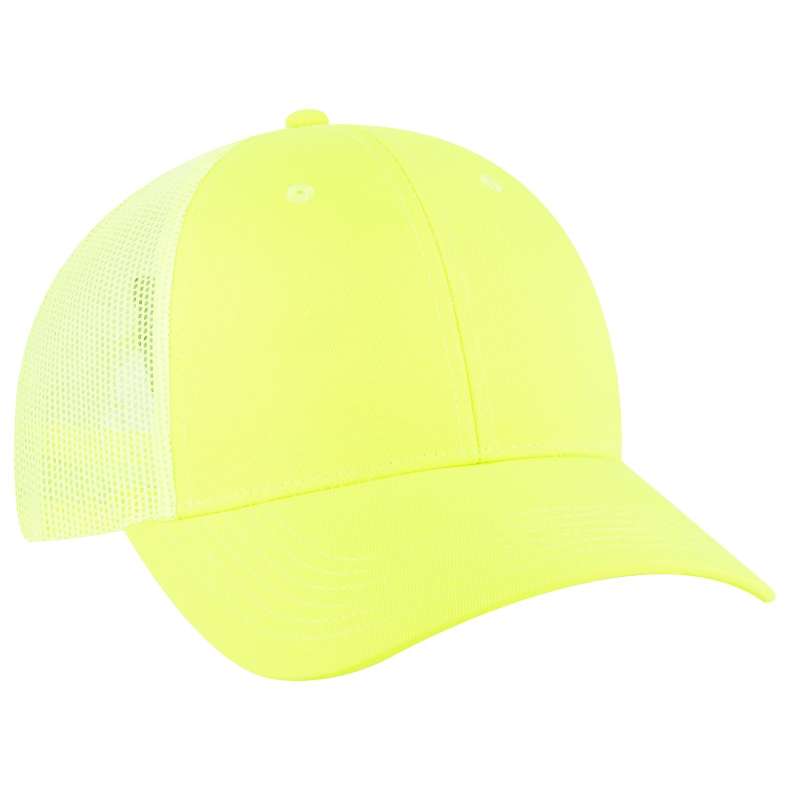 Custom Embroidered or DTF Printed - OTTO CAP® 6 Panel Low Profile Mesh Back Trucker Hat