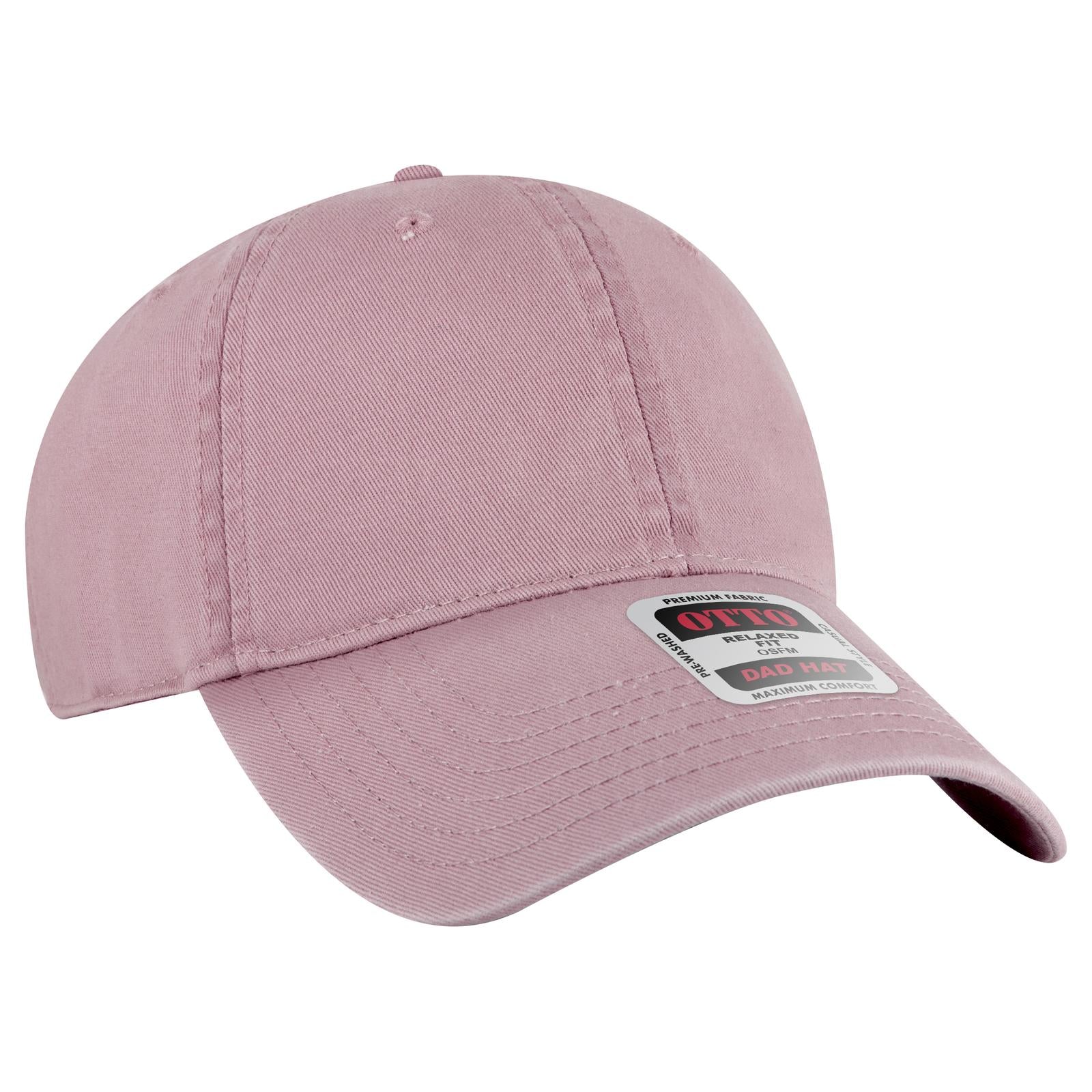Custom Embroidered - OTTO CAP 6 Panel Low Profile Dad Hat
