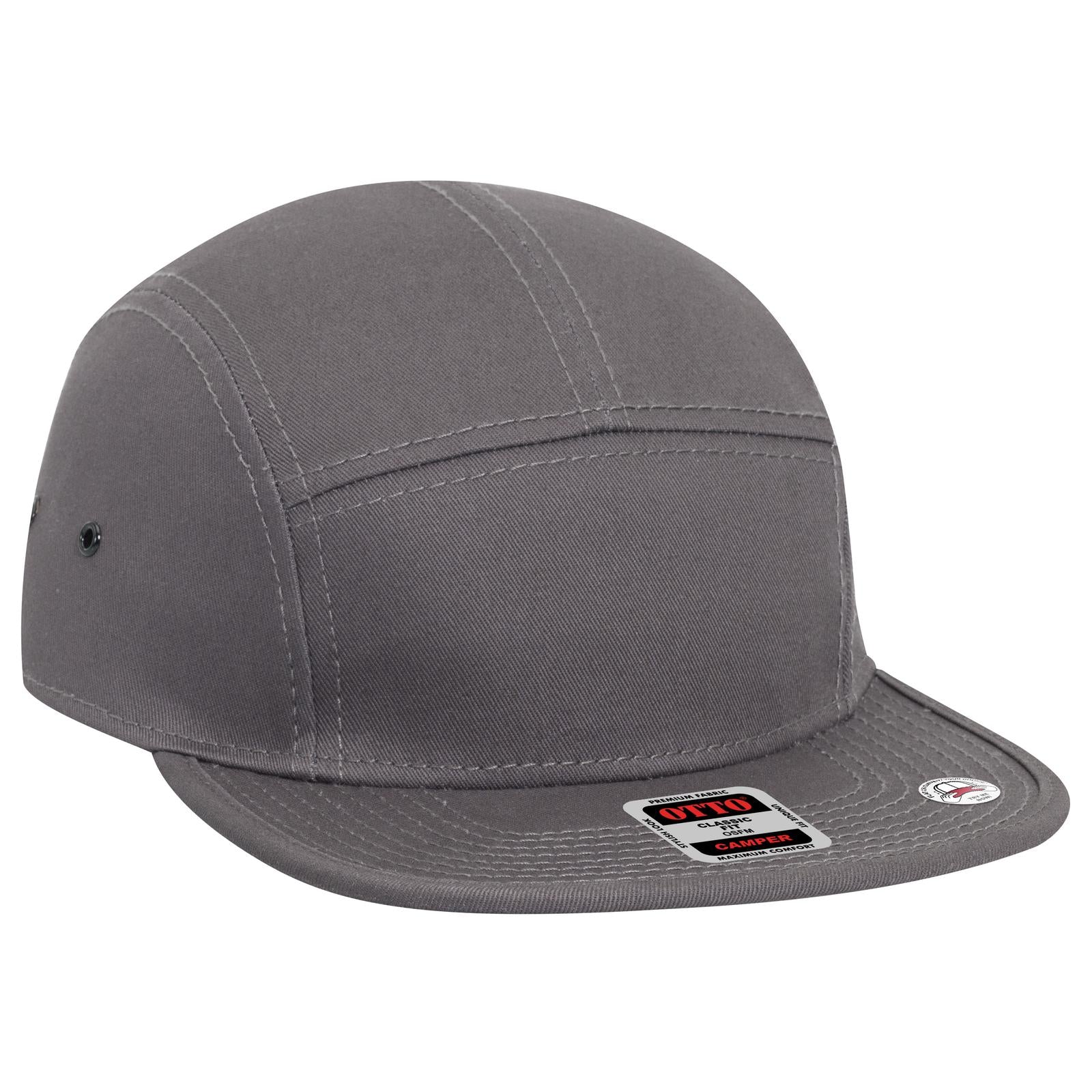 Custom Embroidered or DTF Printed - OTTO CAP® 5 Panel Camper Hat