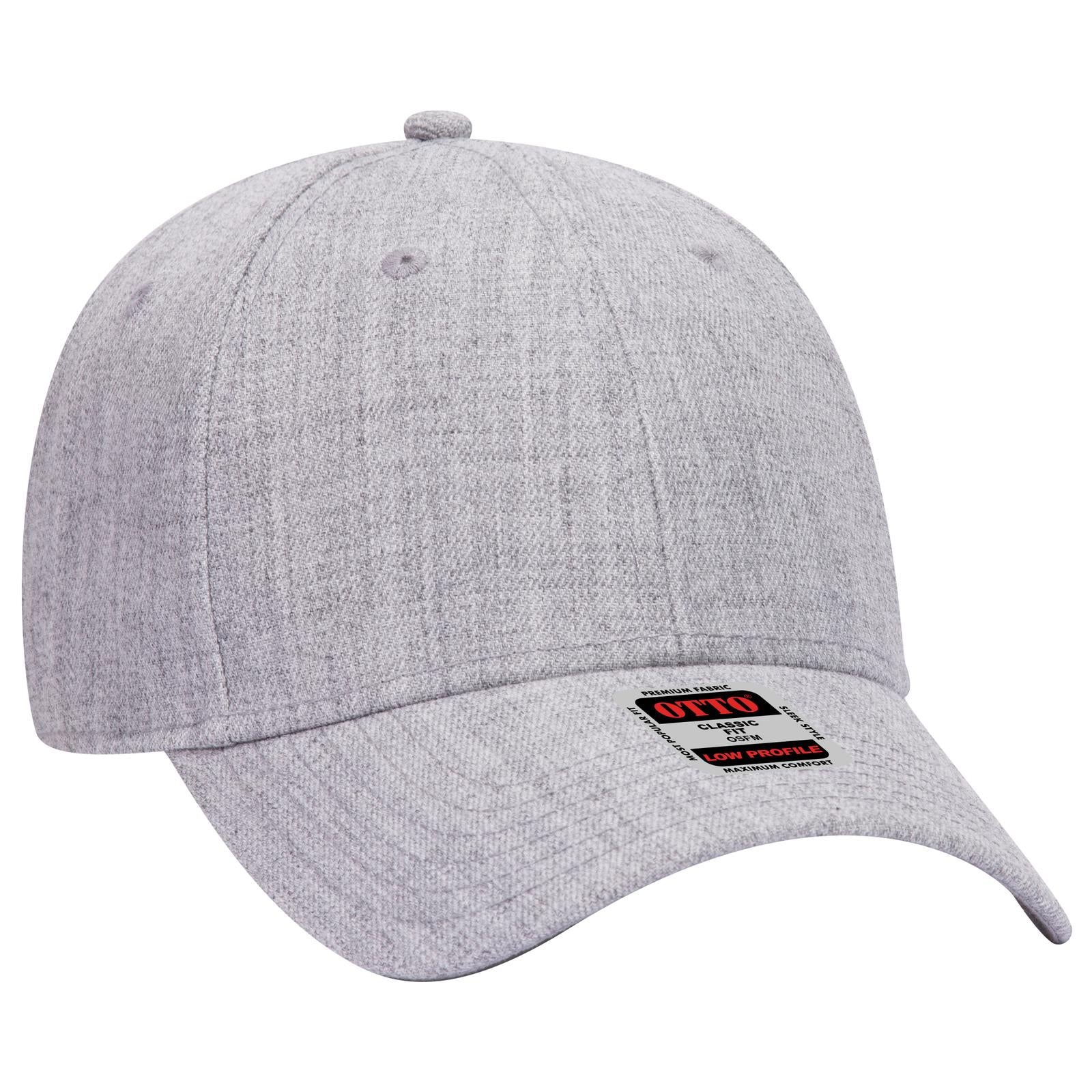 Custom Embroidered or DTF Printed - OTTO CAP® 6 Panel Low Profile Baseball Cap