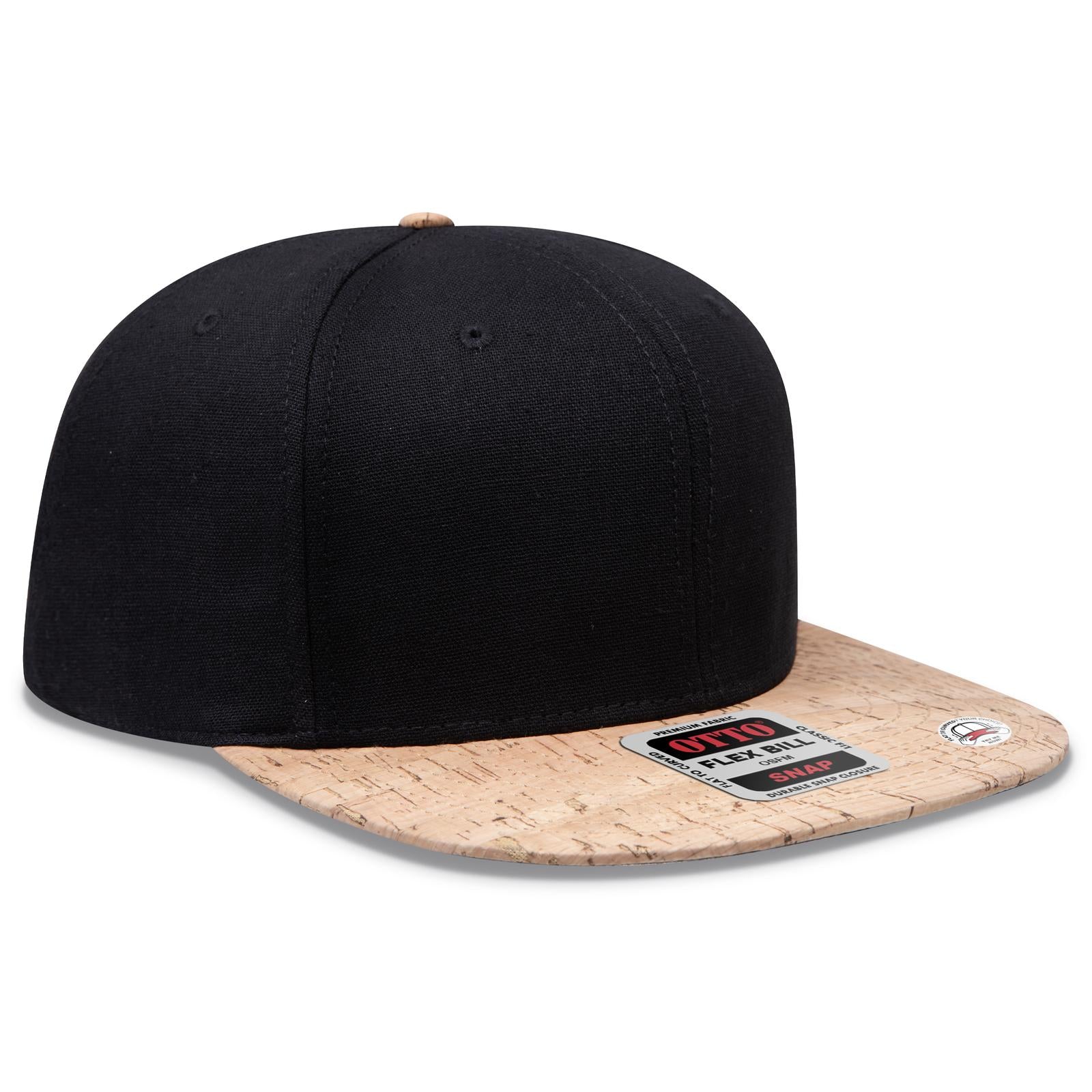 Custom Embroidered or DTF Printed - OTTO CAP® OTTO SNAP 6 Panel Pro Style Snapback Hat