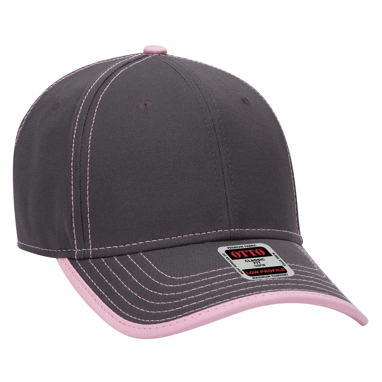 Custom Embroidered or DTF Printed - OTTO CAP® 6 Panel Low Profile Baseball Cap