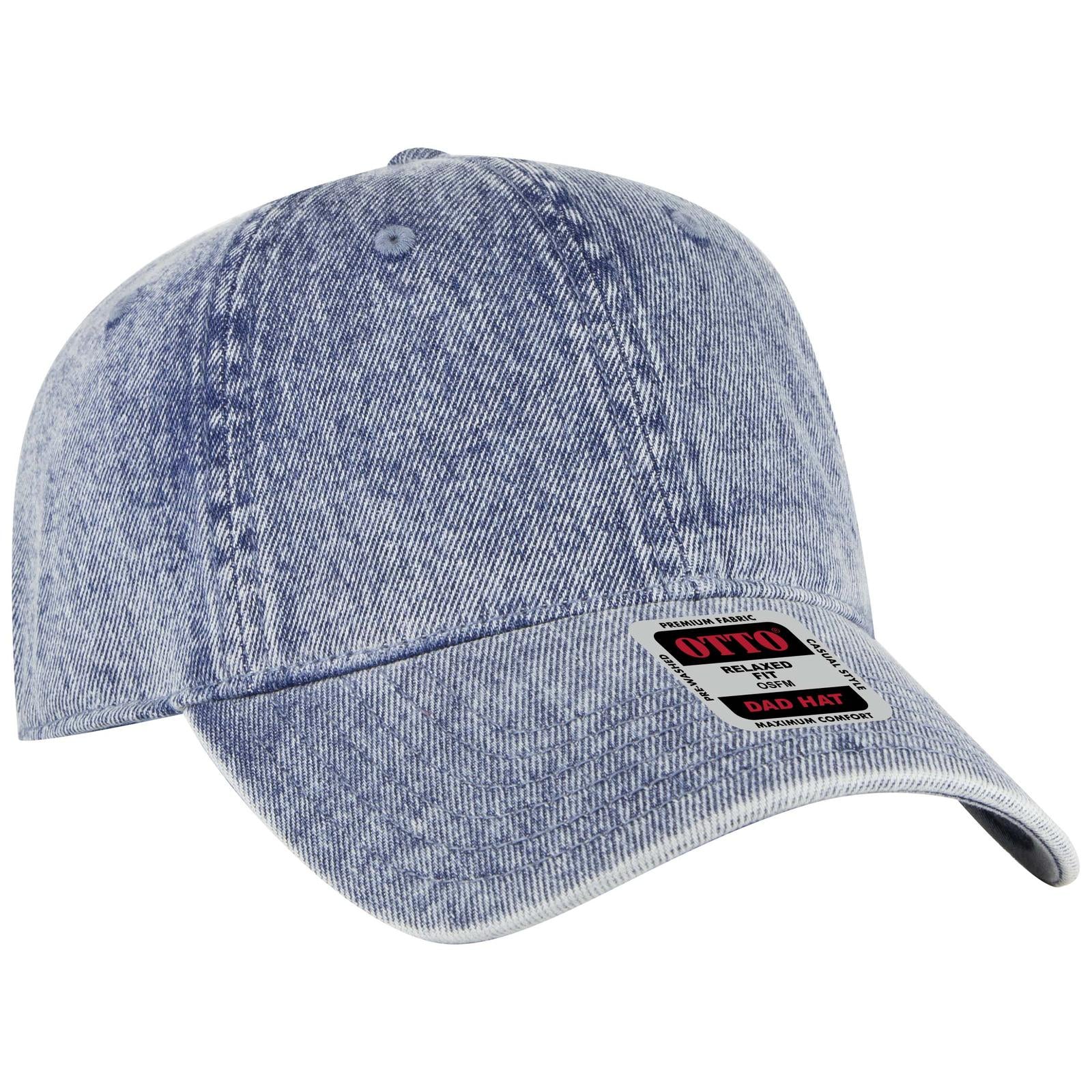 Custom Embroidered or DTF Printed - OTTO CAP® 6 Panel Low Profile Dad Hat