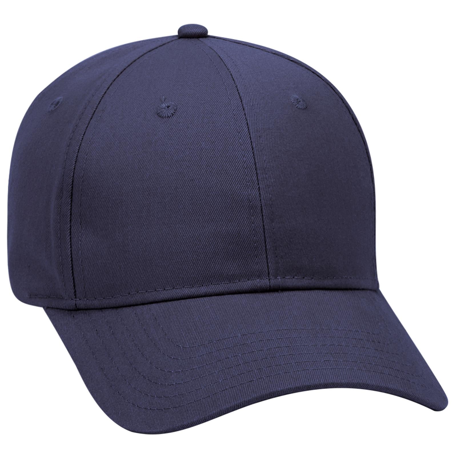 Custom Embroidered or DTF Printed - OTTO CAP® 6 Panel Low Profile Baseball Cap