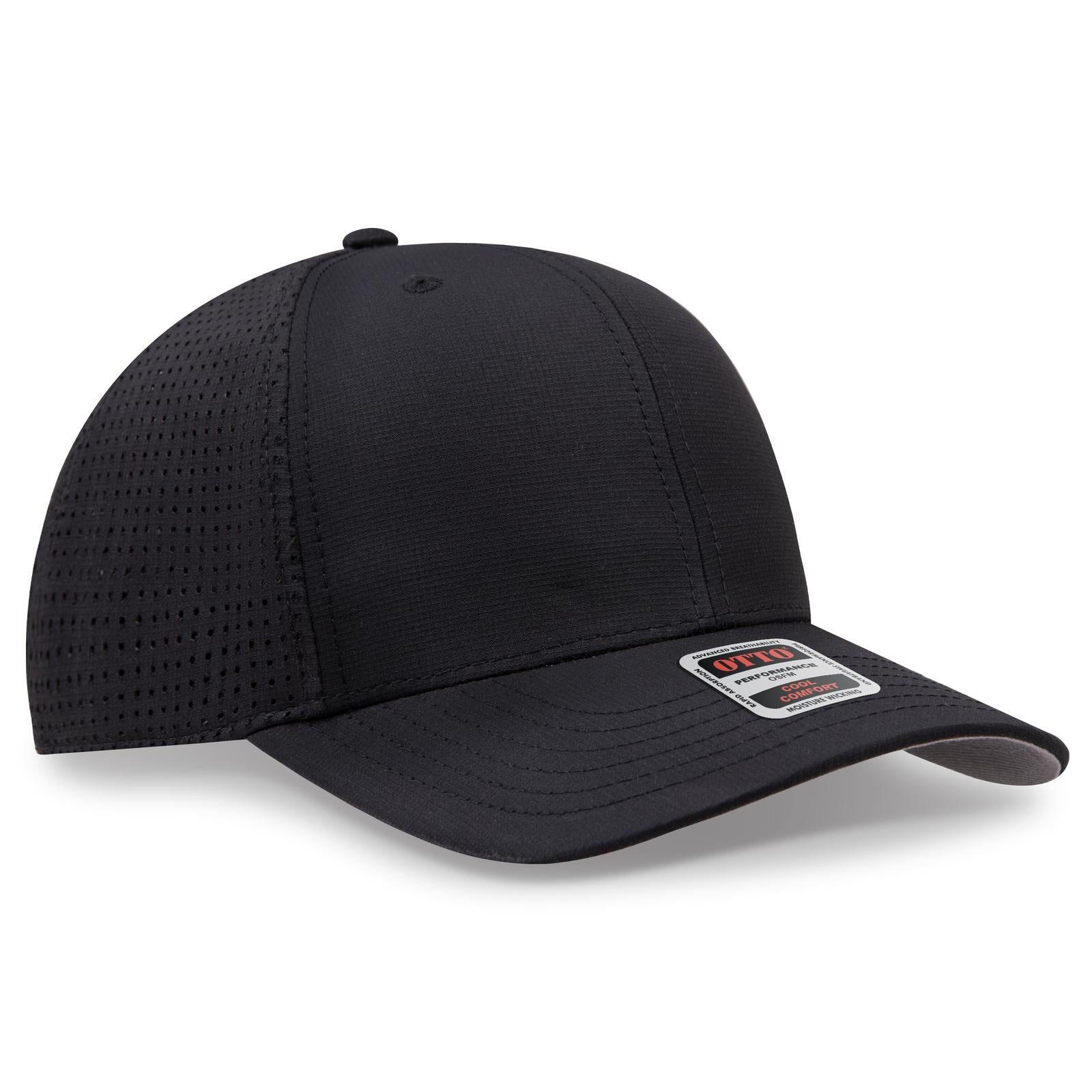 Custom Embroidered or DTF Printed - OTTO CAP® 6 Panel Mid Profile Baseball Cap