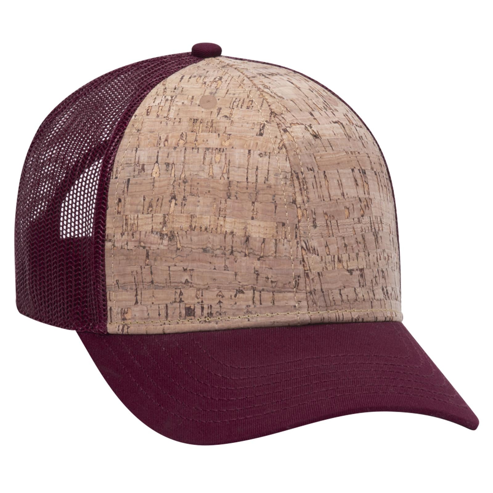 Custom Embroidered or DTF Printed - OTTO CAP® 6 Panel Low Profile Mesh Back Trucker Hat