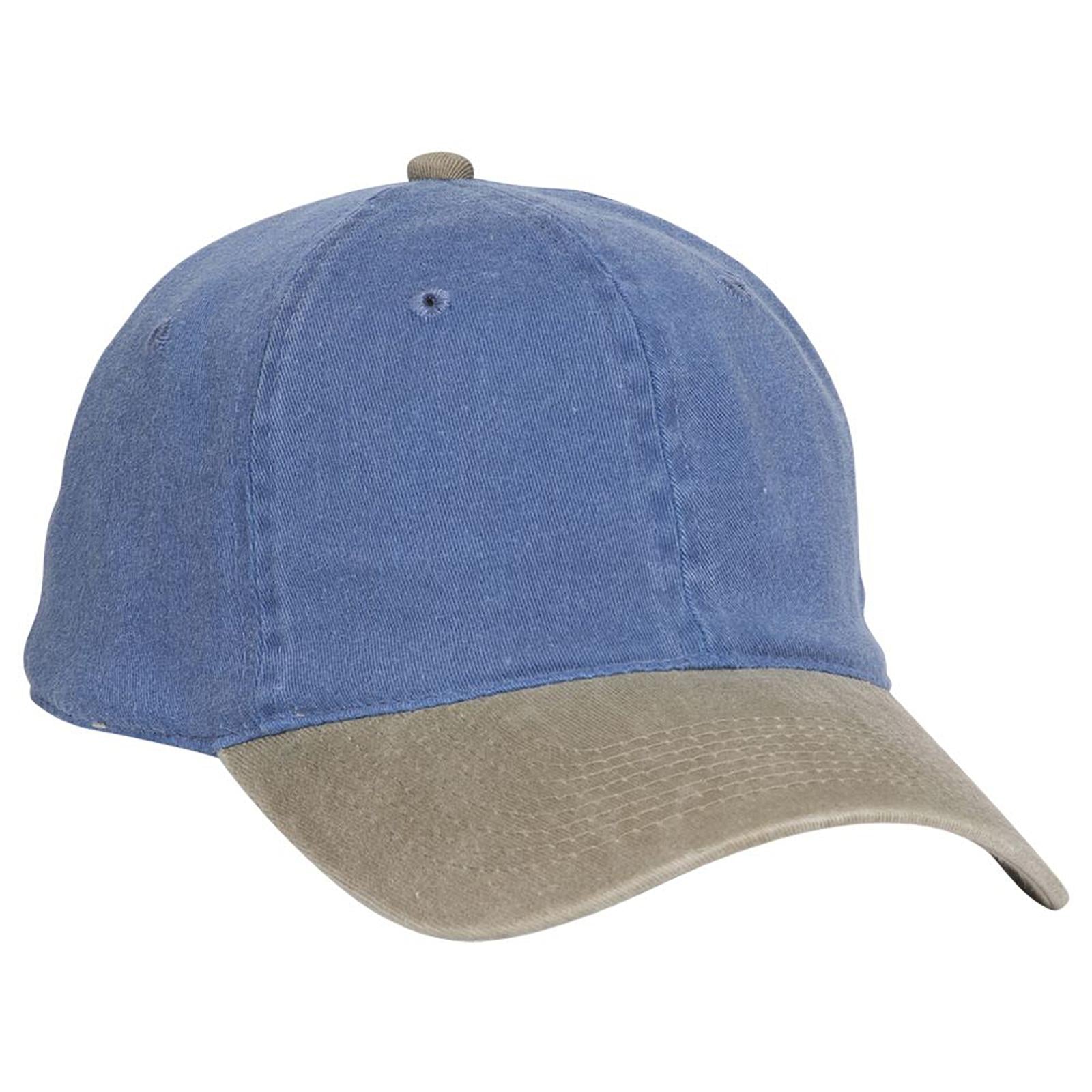 Custom Embroidered or DTF Printed - OTTO CAP® OTTO FLEX® Fitted 6 Panel Low Profile Dad Hat
