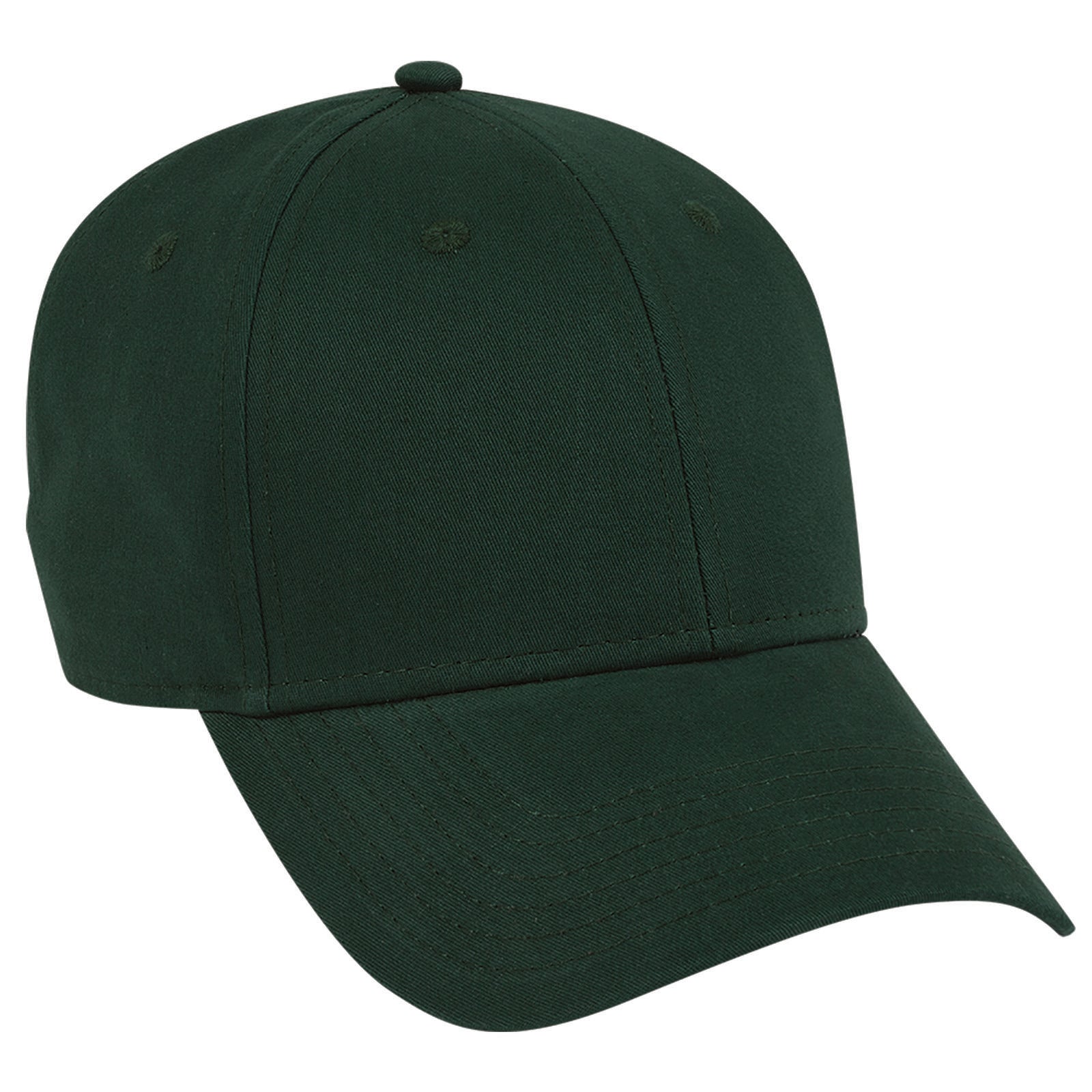 Custom Embroidered or DTF Printed - OTTO CAP® 6 Panel Low Profile Baseball Cap