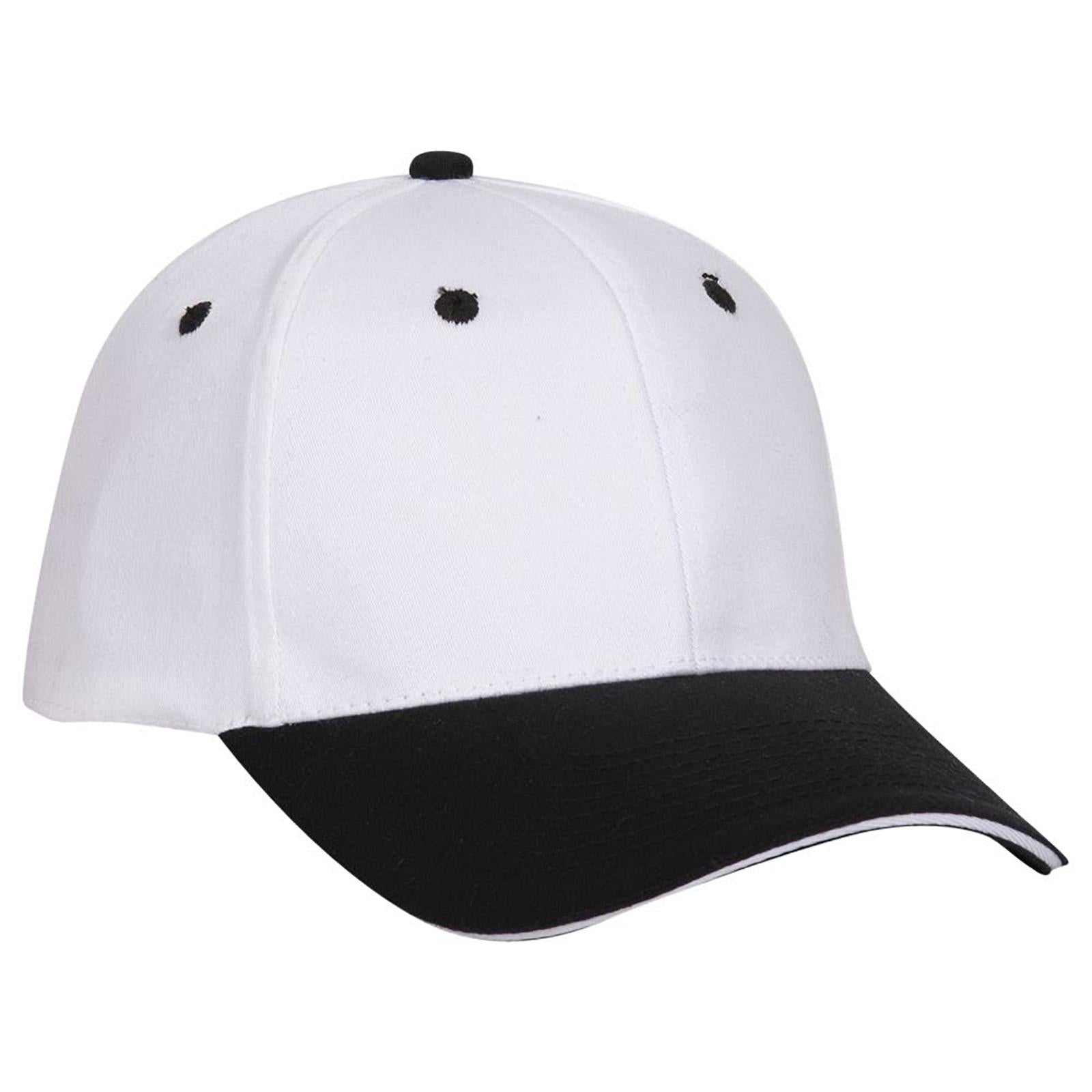 Custom Embroidered or DTF Printed - OTTO CAP® OTTO FLEX® Fitted 6 Panel Low Profile Baseball Cap