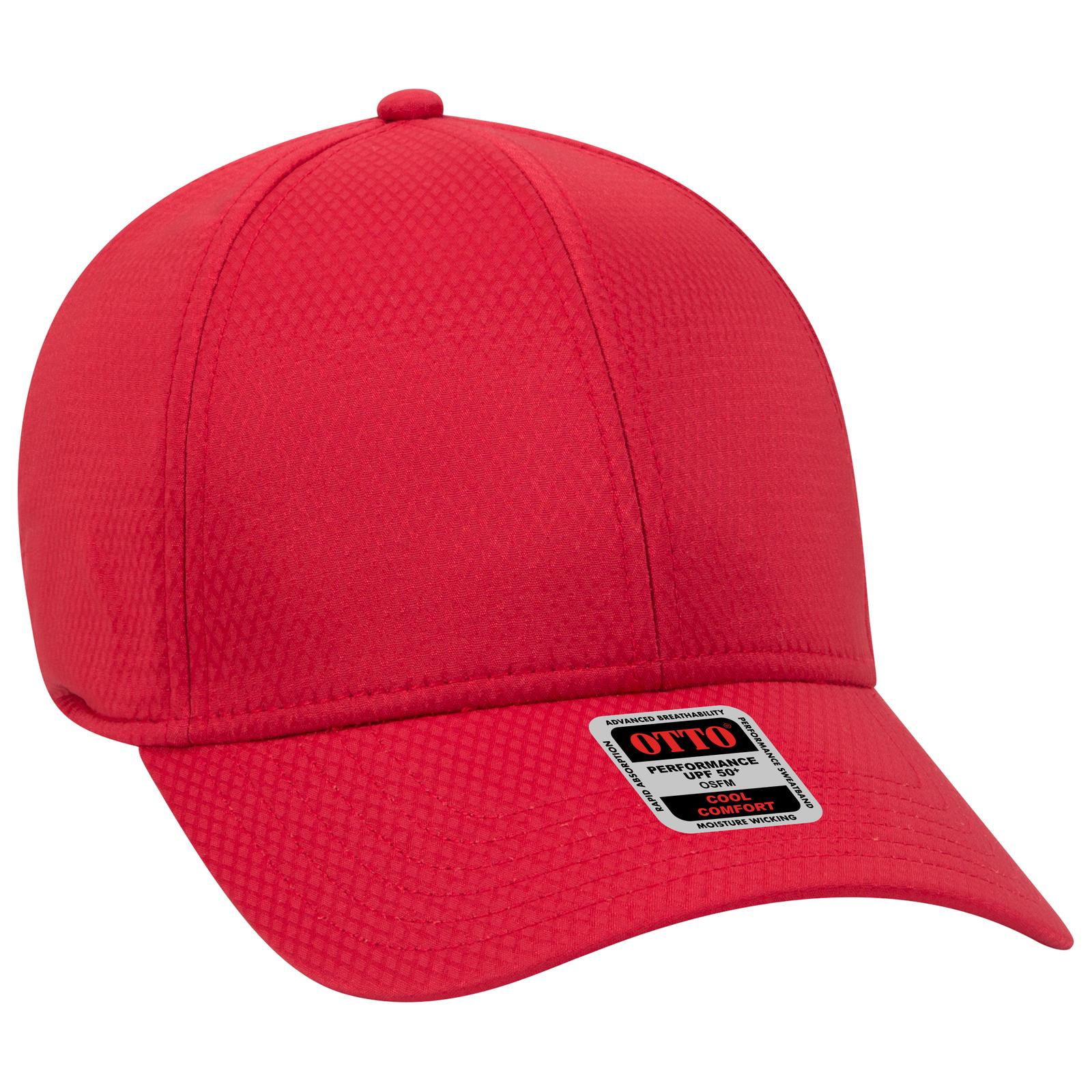 Custom Embroidered or DTF Printed - OTTO CAP® UPF 50+ 6 Panel Low Profile Baseball Cap