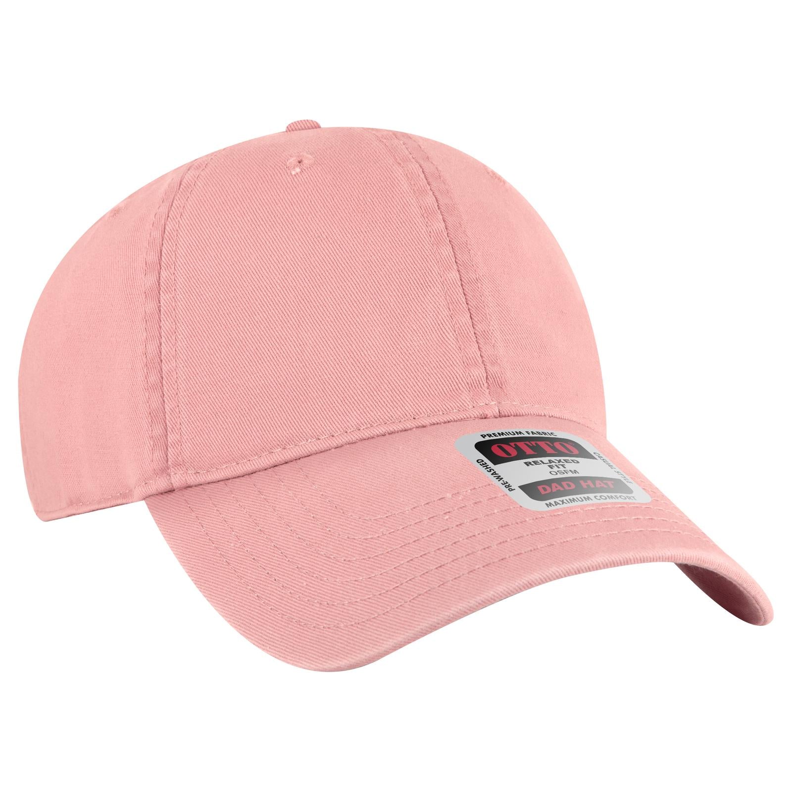 Custom Embroidered - OTTO CAP 6 Panel Low Profile Dad Hat