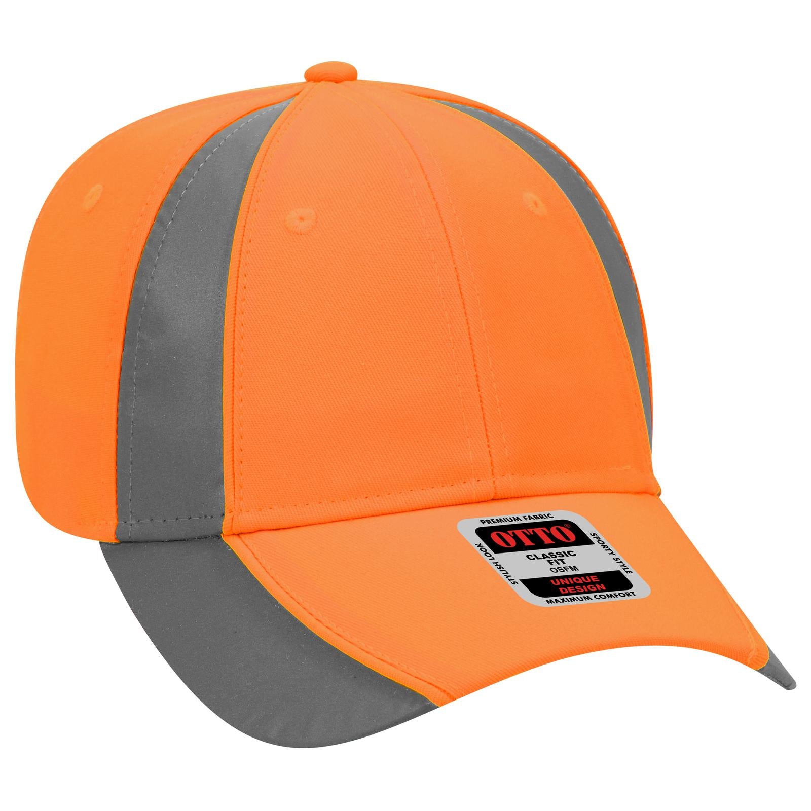 Custom Embroidered or DTF Printed - OTTO CAP® 6 Panel Low Profile Baseball Cap