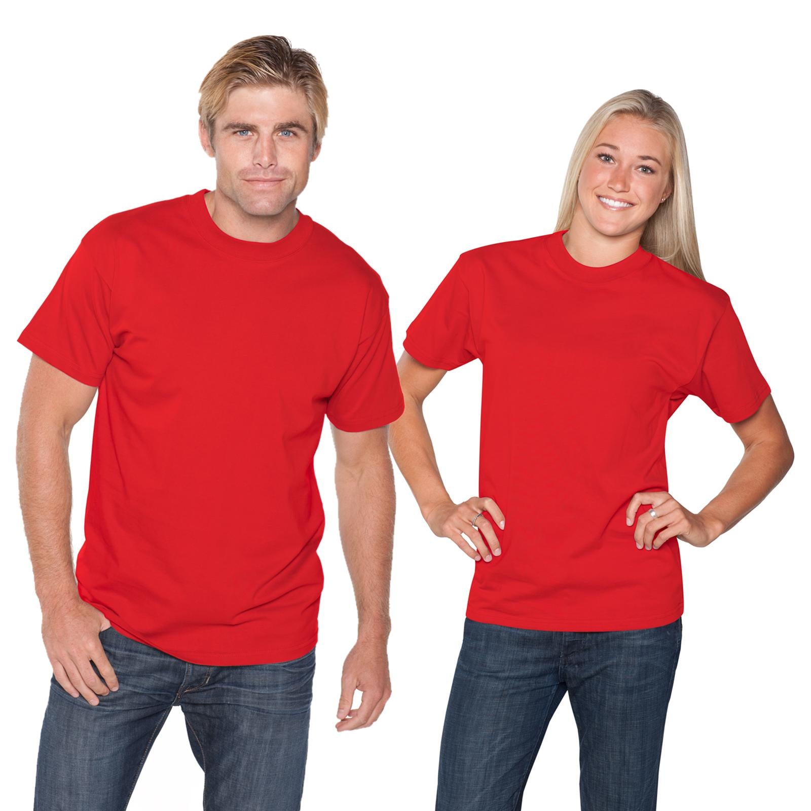 Custom Embroidered or DTF Printed - OTTO Unisex Heavyweight Comfy Tee T-Shirt