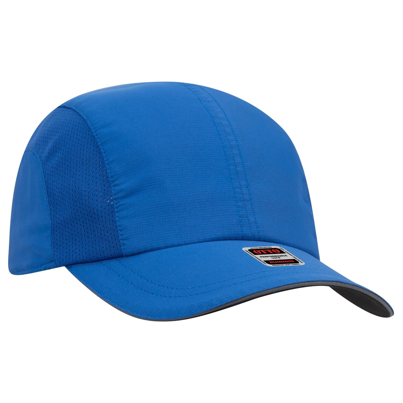 Custom Embroidered or DTF Printed - OTTO CAP® Reflective 6 Panel Running Cap