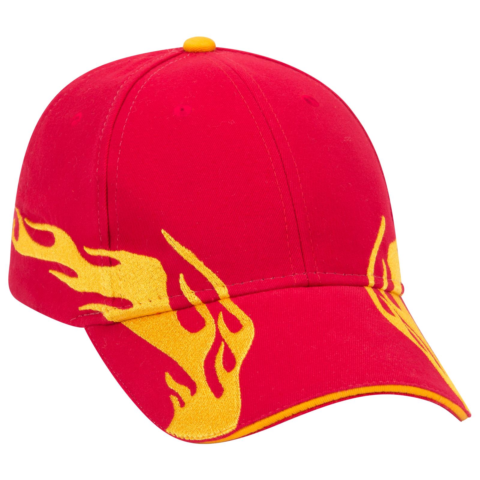 Custom Embroidered or DTF Printed - OTTO CAP® 6 Panel Low Profile Baseball Cap
