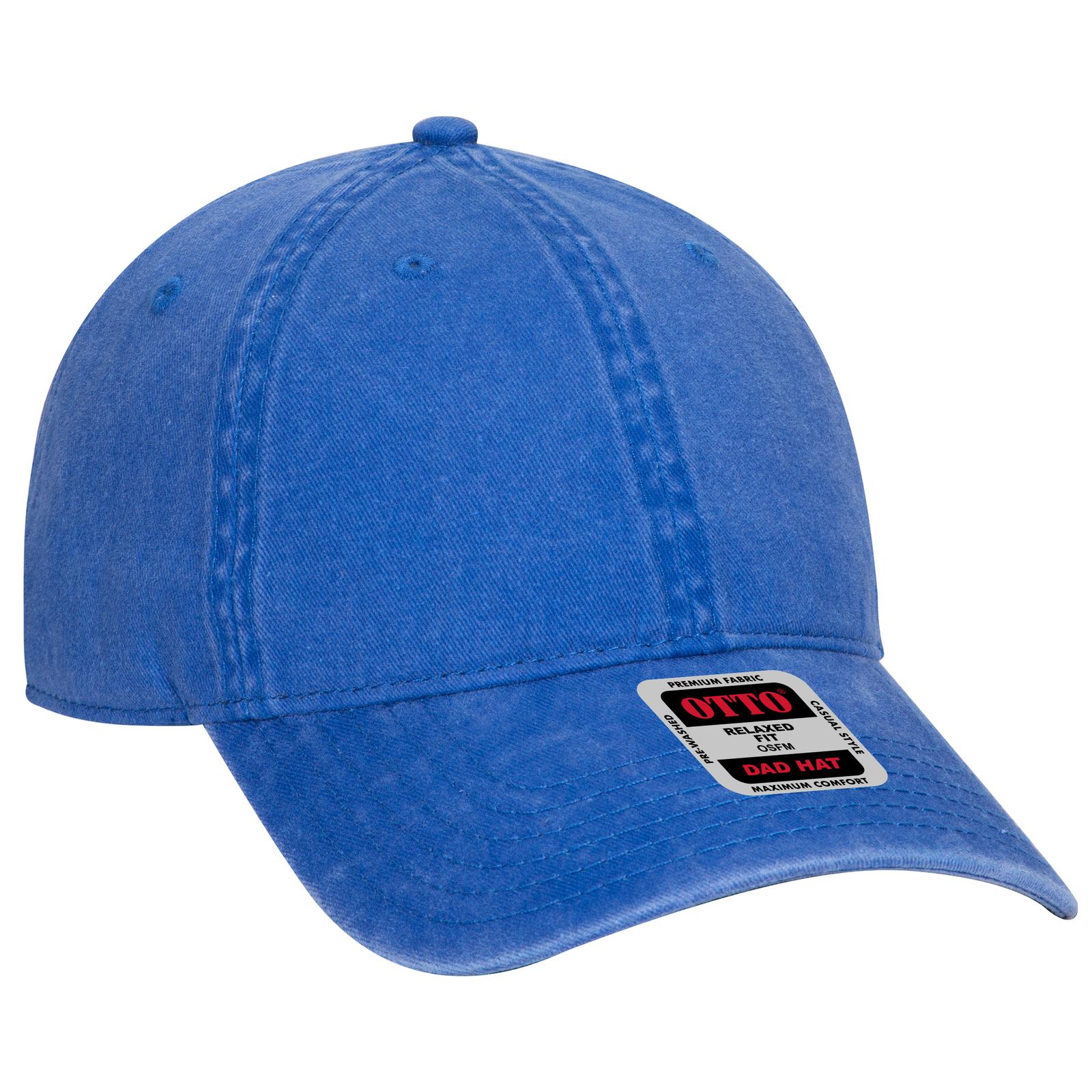 Custom Embroidered or DTF Printed - OTTO CAP 6 Panel Low Profile Dad Hat