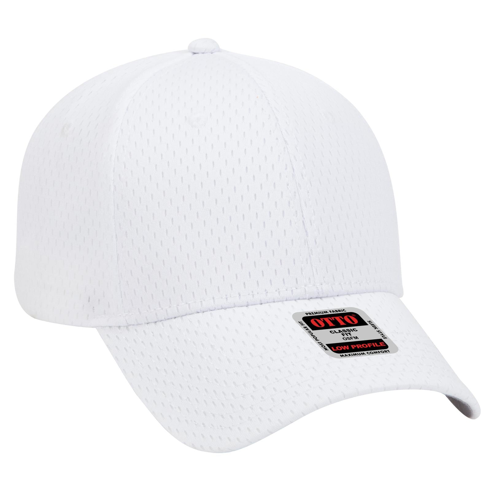 Custom Embroidered or DTF Printed - OTTO CAP® 6 Panel Low Profile Baseball Cap
