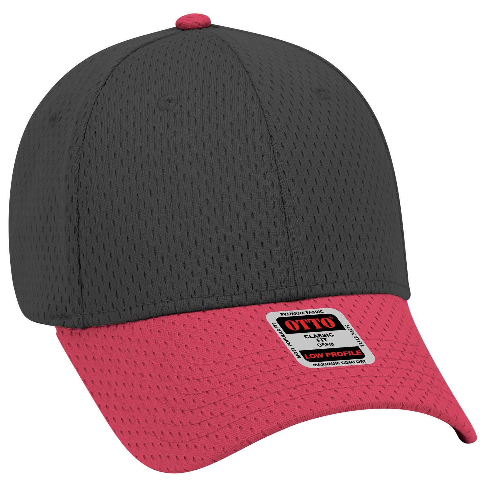 Custom Embroidered or DTF Printed - OTTO CAP® 6 Panel Low Profile Baseball Cap