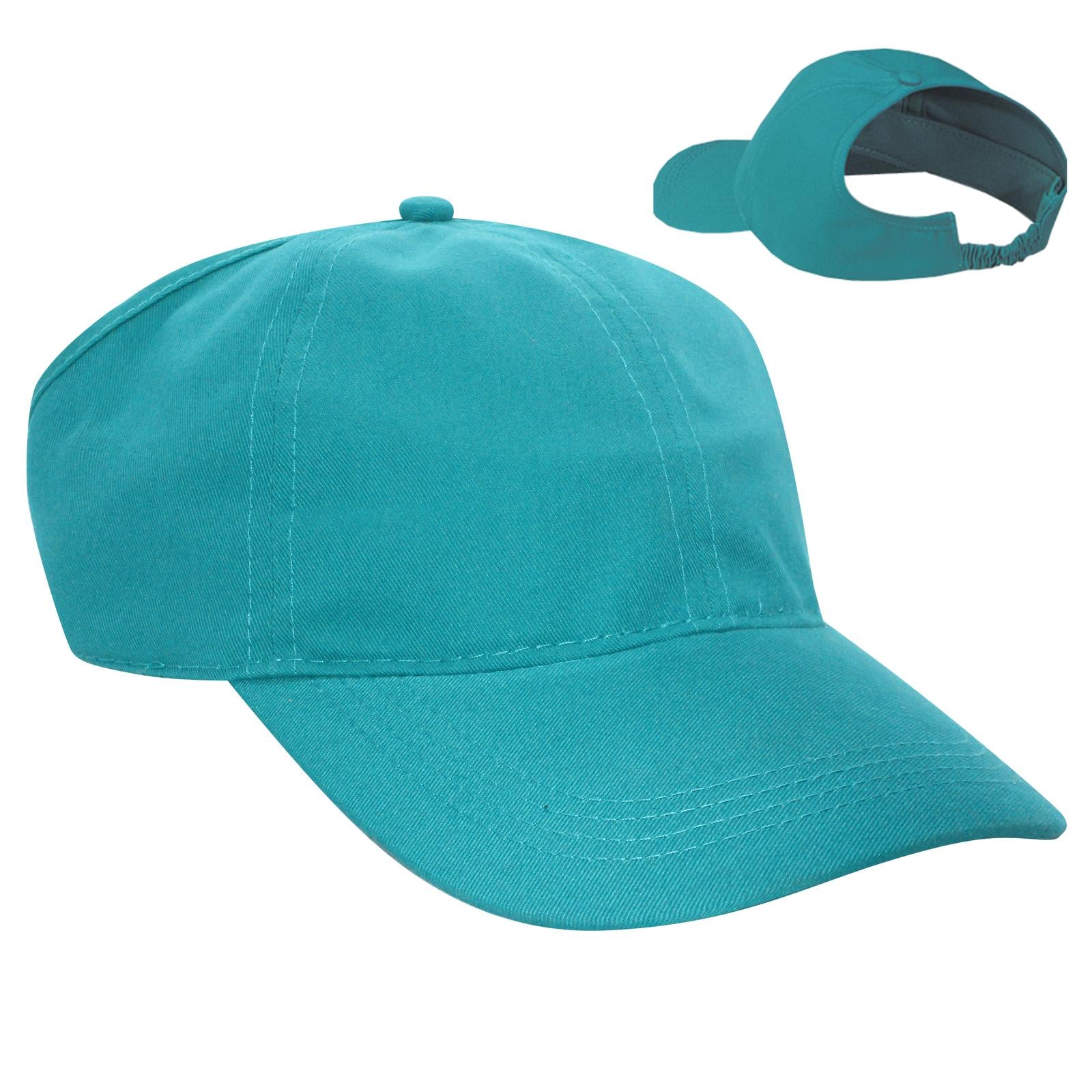 Custom Embroidered or DTF Printed - OTTO CAP® 4 Panel Ponytail Cap