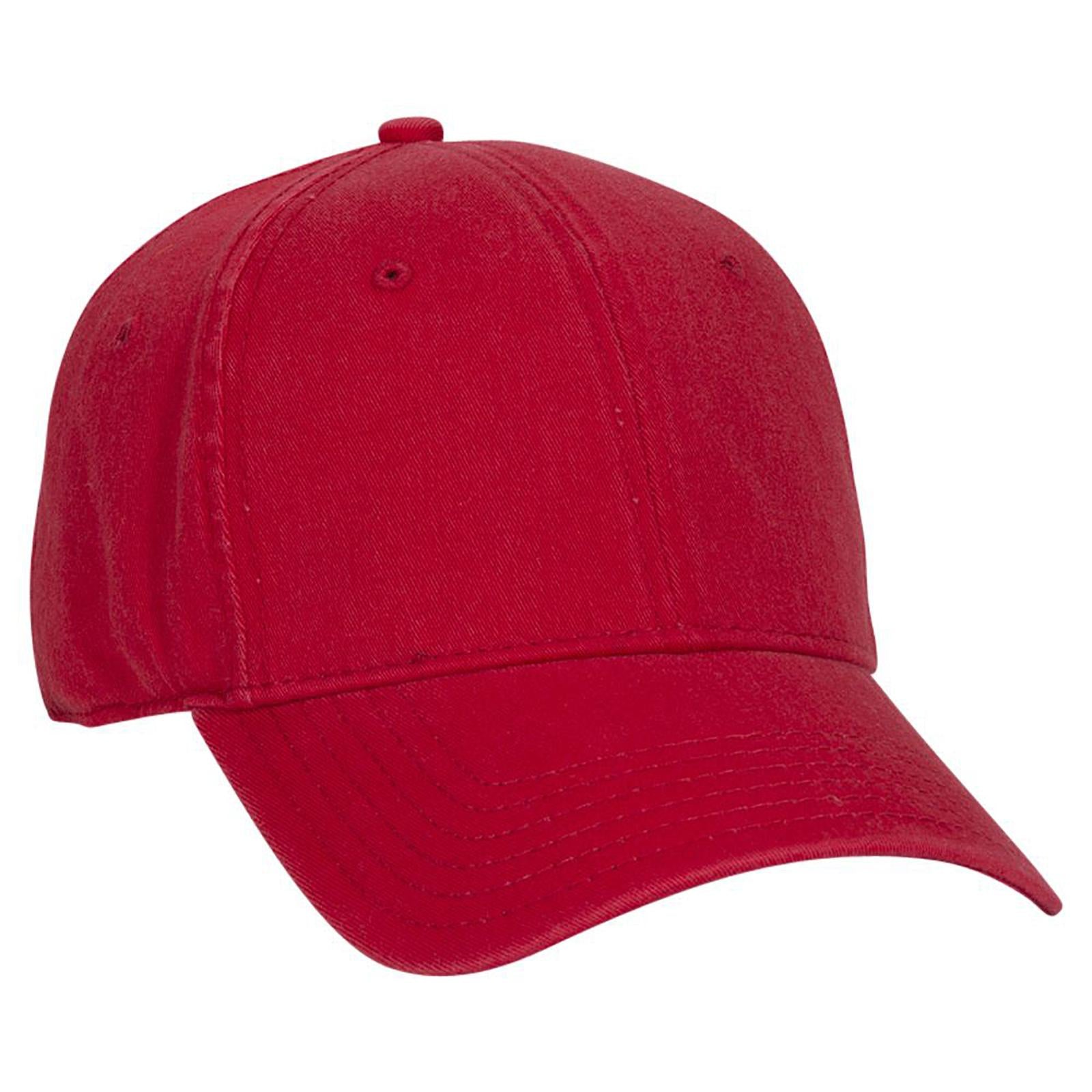 Custom Embroidered or DTF Printed - OTTO CAP® "OTTO A-FLEX" Fitted 6 Panel Low Profile Baseball Cap