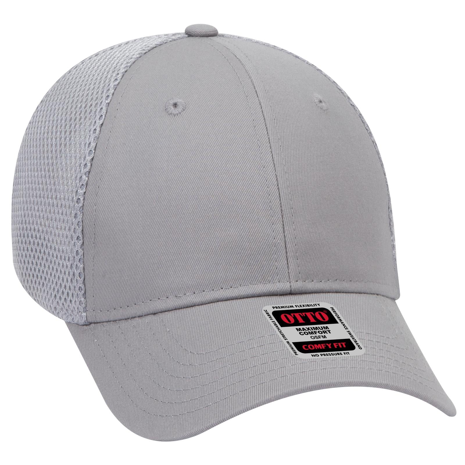 Custom Embroidered or DTF Printed - OTTO CAP® OTTO COMFY FIT® 6 Panel Low Profile Baseball Cap
