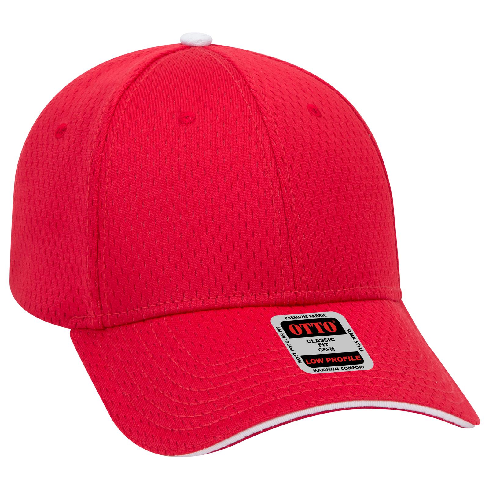 Custom Embroidered or DTF Printed - OTTO CAP® 6 Panel Low Profile Baseball Cap