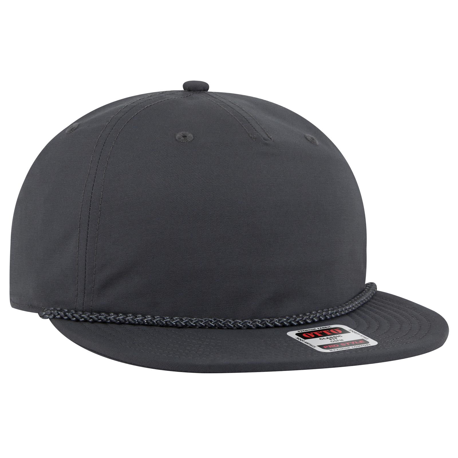 Custom Embroidered or DTF Printed - OTTO CAP® OTTO SNAP 5 Panel Pro Style Baseball Cap