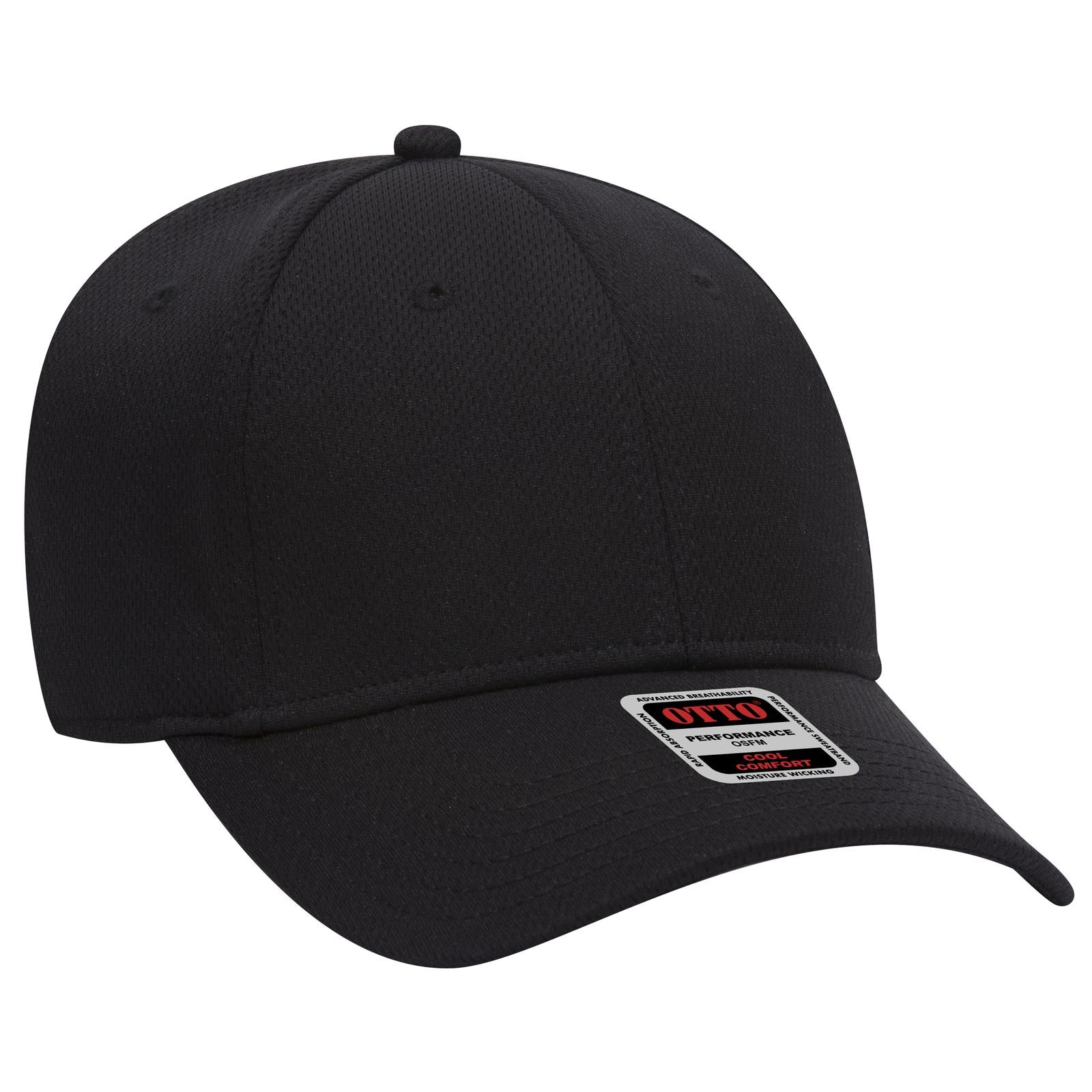 Custom Embroidered or DTF Printed - OTTO CAP® 6 Panel Low Profile Baseball Cap